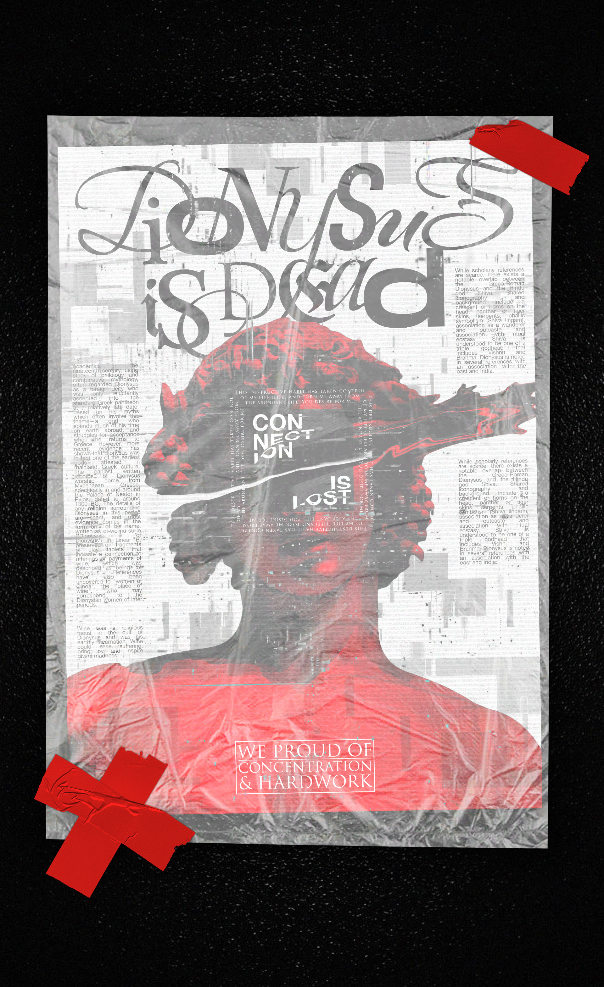 DIONYSUS IS DEAD | ANCIENT GREECE | Poster Collection — Изображение №8 — Графика на Dprofile