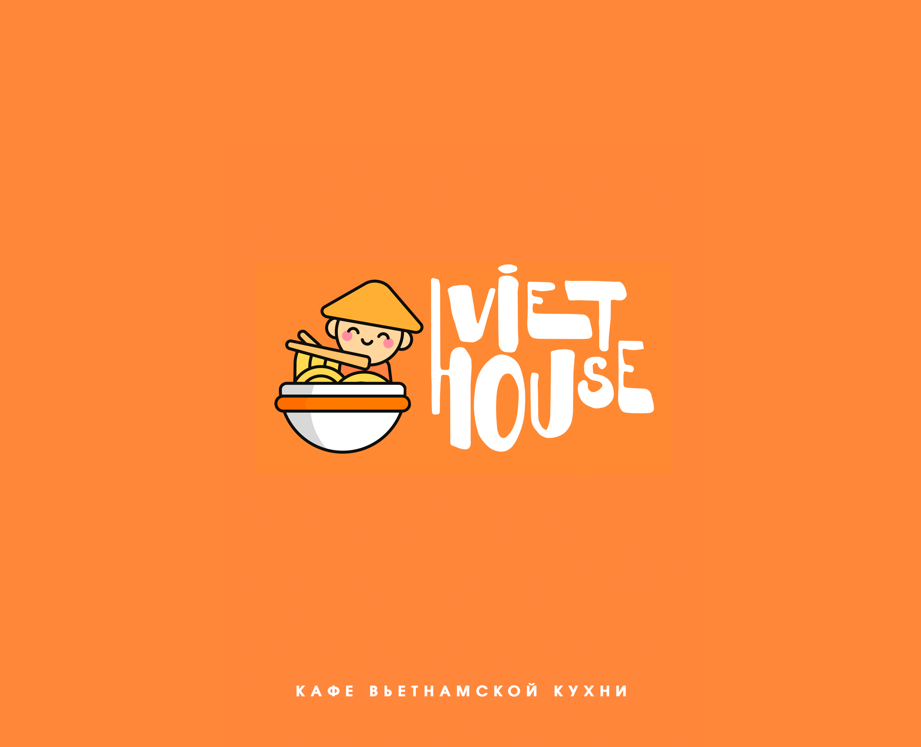 Logotype VIET | Asia restaurant — Брендинг на Dprofile