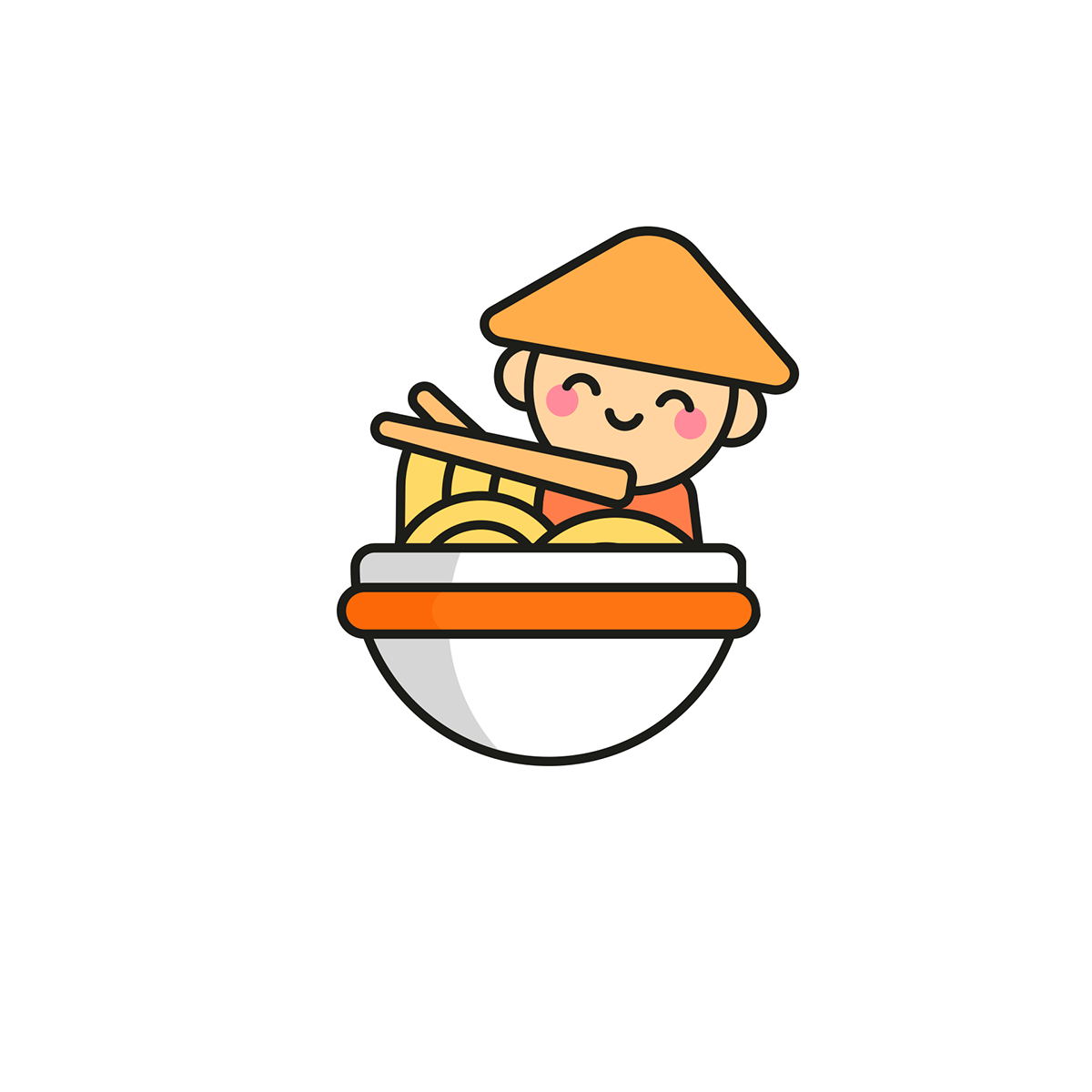 Logotype VIET | Asia restaurant — Изображение №3 — Брендинг на Dprofile