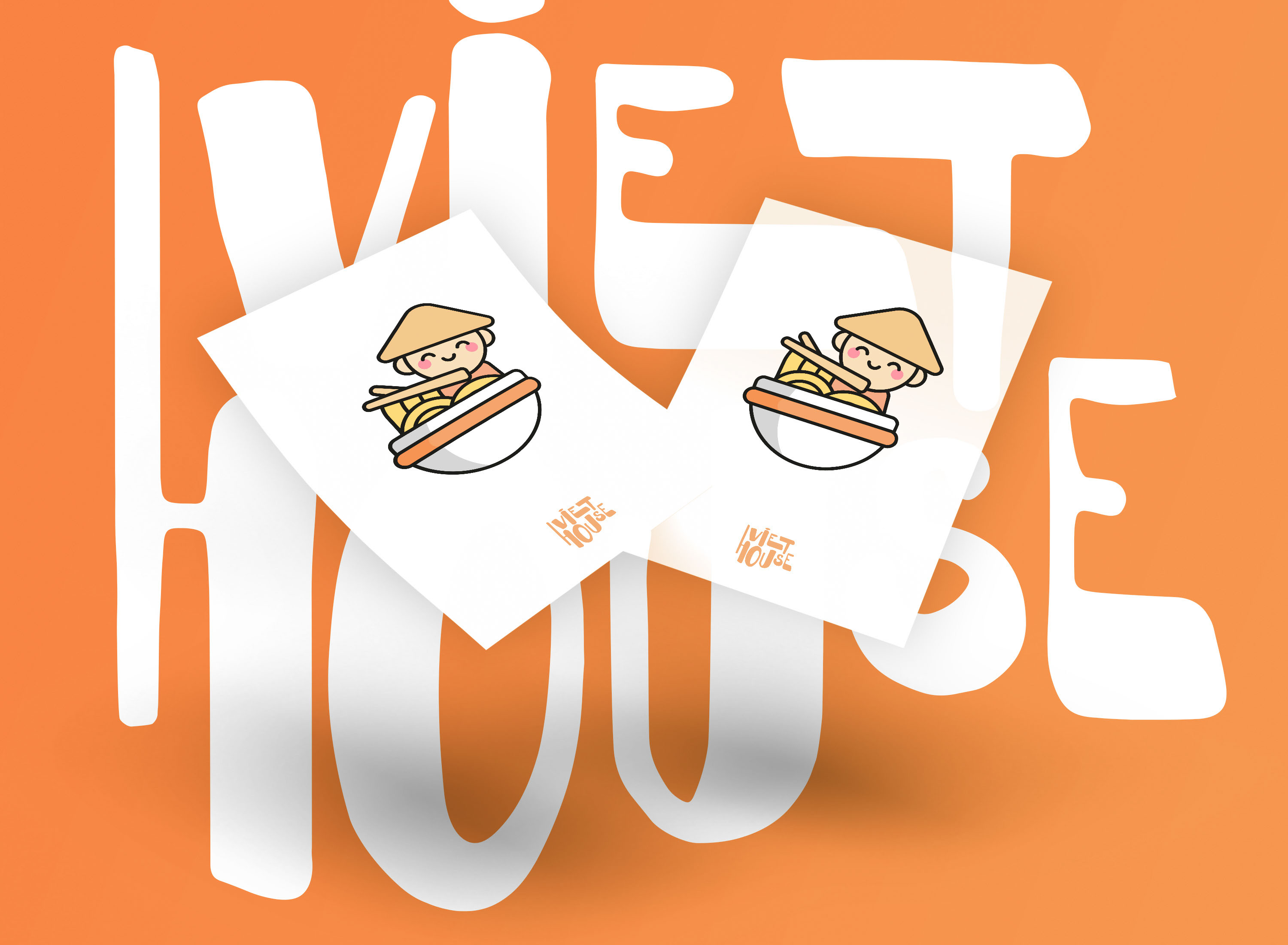 Logotype VIET | Asia restaurant — Изображение №11 — Брендинг на Dprofile