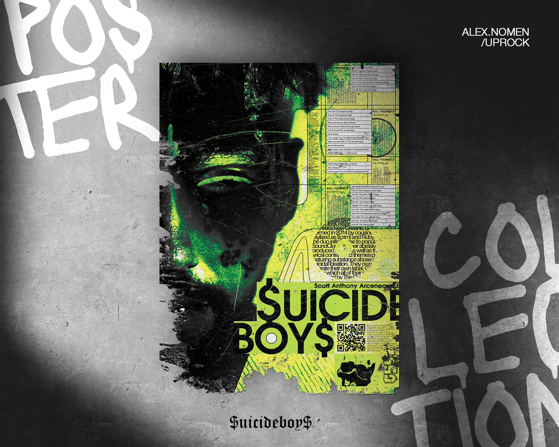 POSTER COLLECTION | $UICIDEBOY$ — Изображение №1 — Графика на Dprofile
