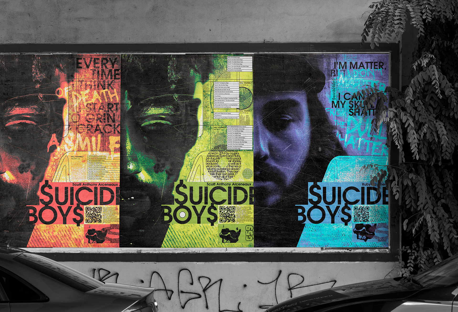 POSTER COLLECTION | $UICIDEBOY$ — Изображение №3 — Графика на Dprofile
