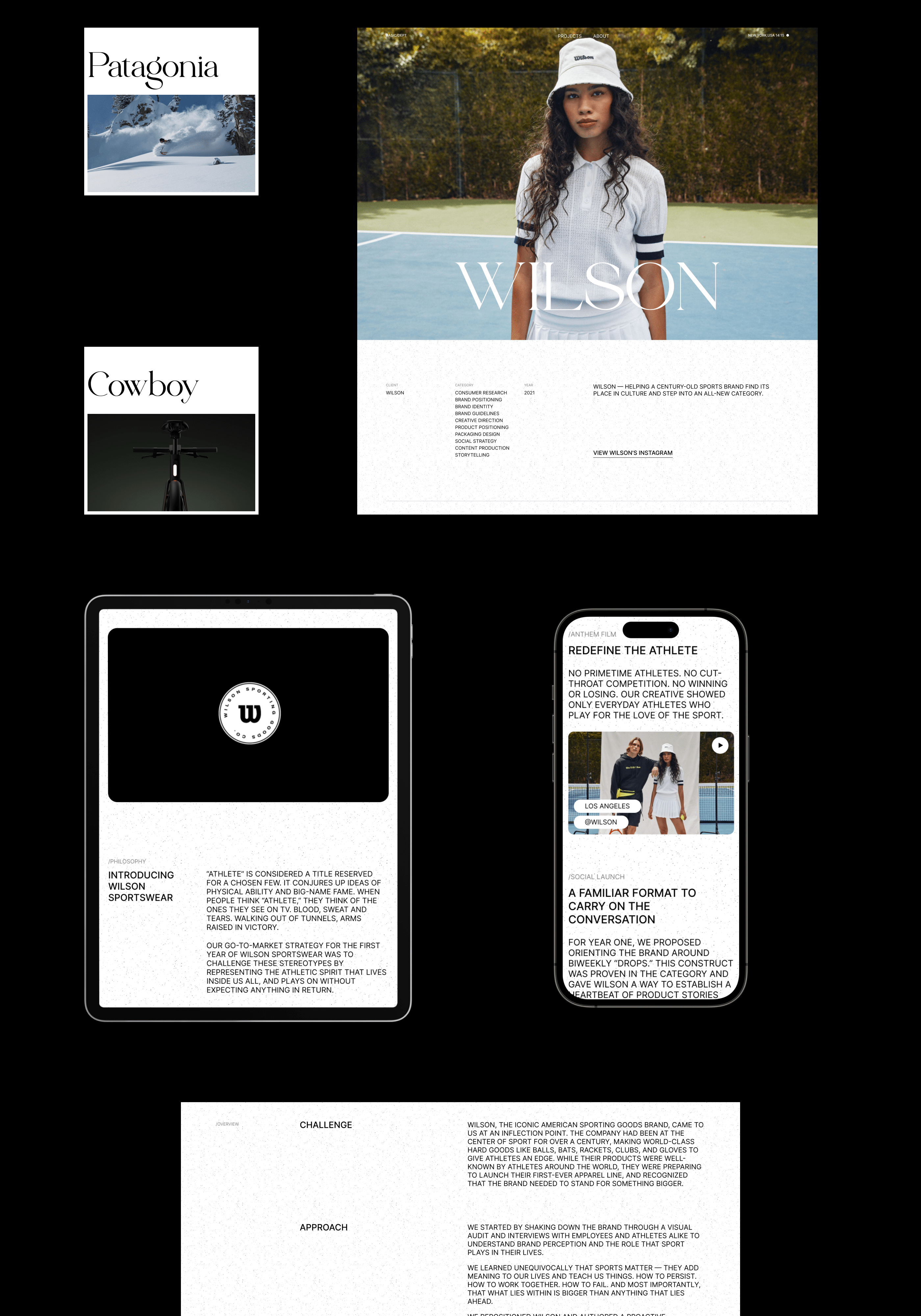 BASIC/DEPT AGENCY - studio identity & website — Изображение №10 — Интерфейсы, Брендинг, Графика на Dprofile