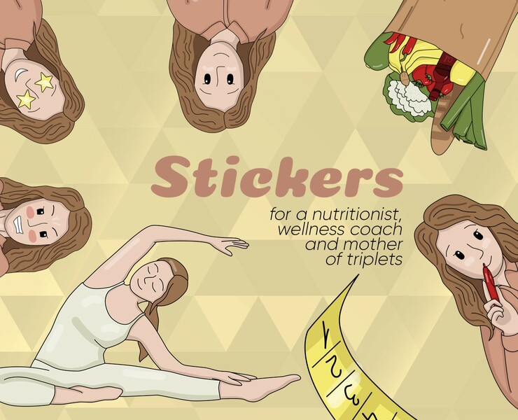 Personal stickers — Иллюстрация на Dprofile