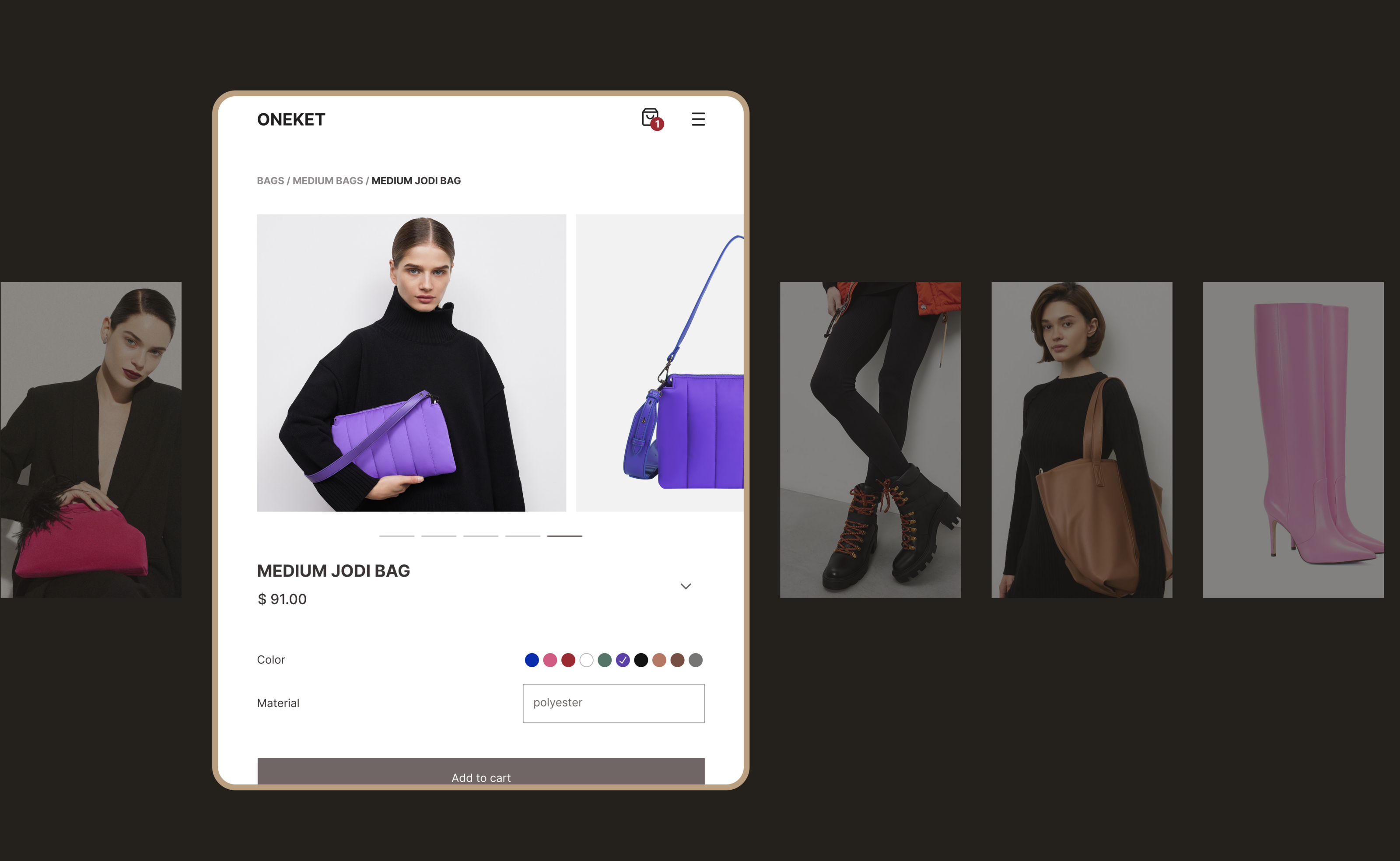 ONEKET | E-commerce — Изображение №16 — Интерфейсы на Dprofile