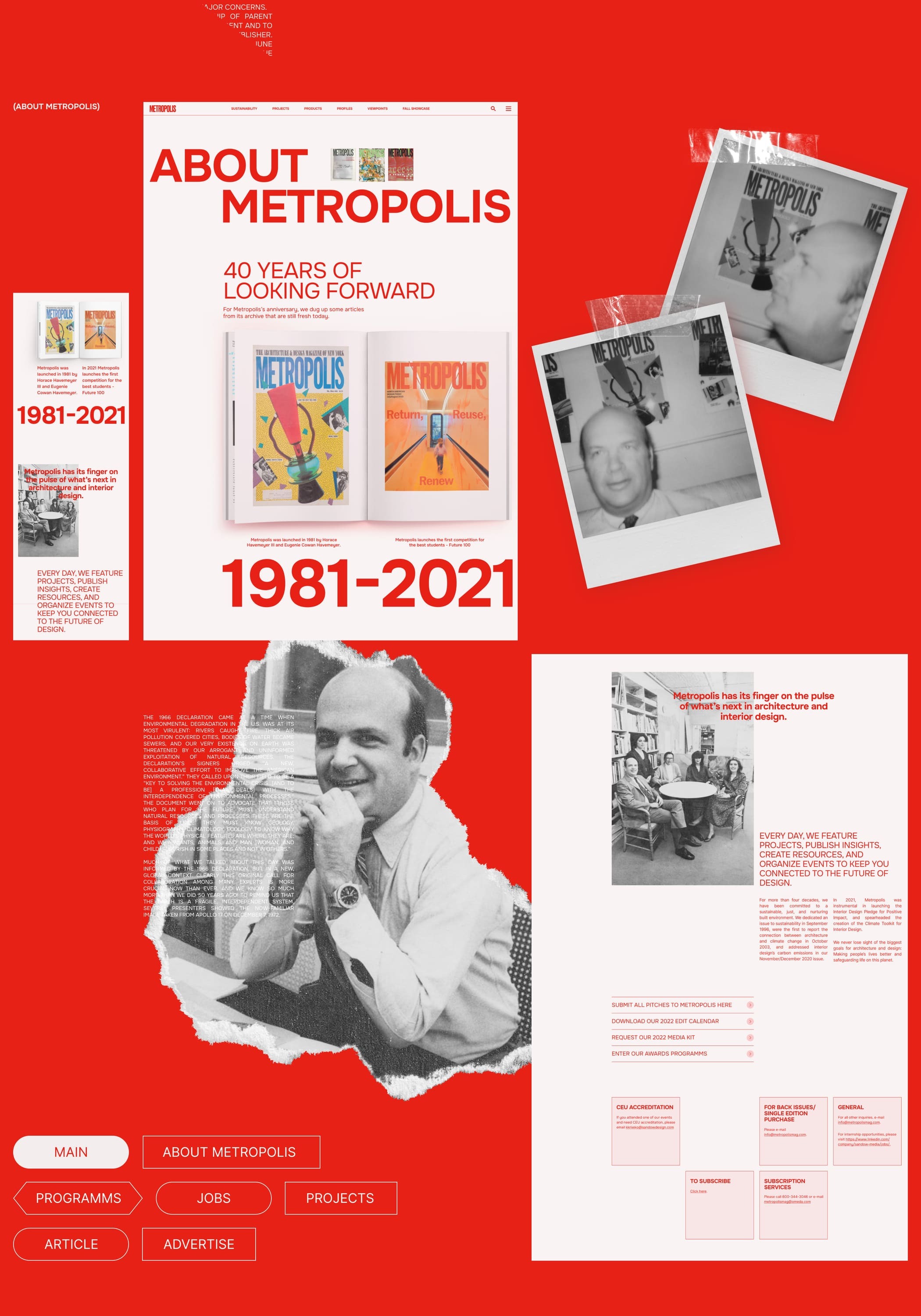 Metropolis | News website redesign — Изображение №3 — Интерфейсы на Dprofile