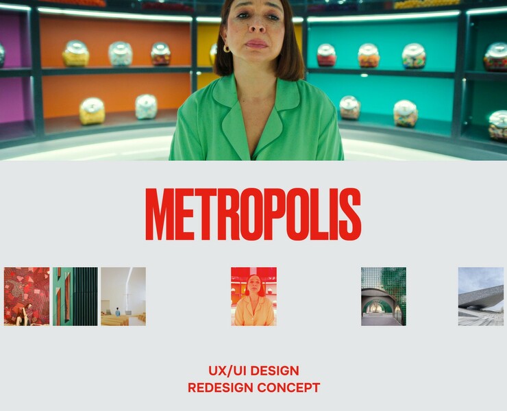 Metropolis | News website redesign — Интерфейсы на Dprofile