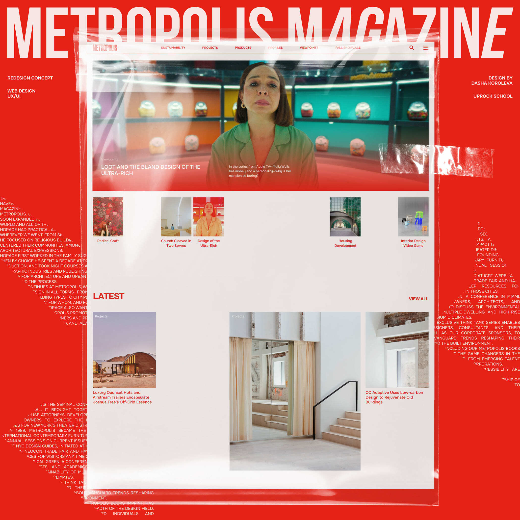 Metropolis | News website redesign — Изображение №1 — Интерфейсы на Dprofile