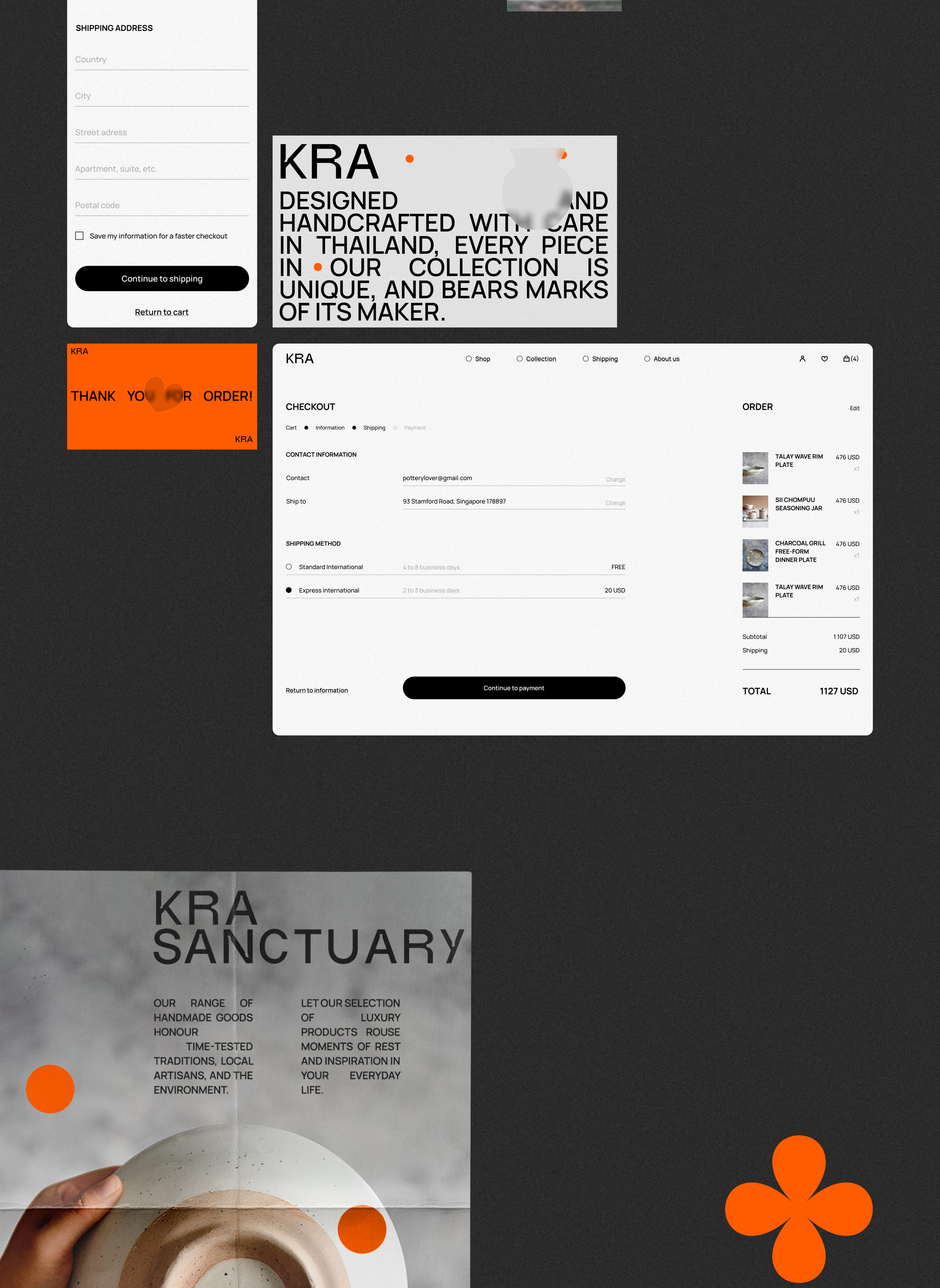 Kra Sanctuary | E-commerce redesign — Изображение №7 — Интерфейсы, Графика на Dprofile