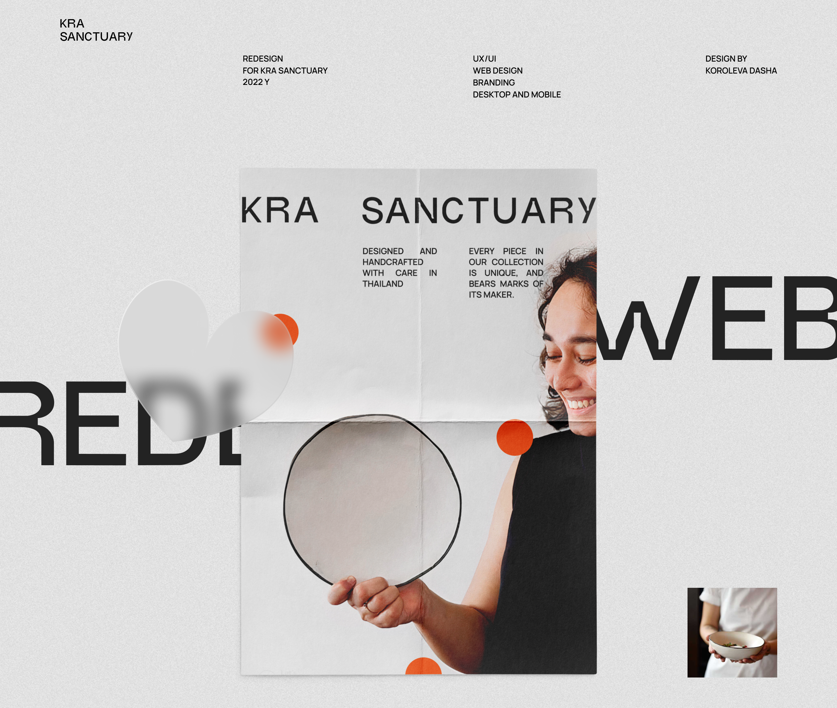 Kra Sanctuary | E-commerce redesign — Изображение №1 — Интерфейсы, Графика на Dprofile
