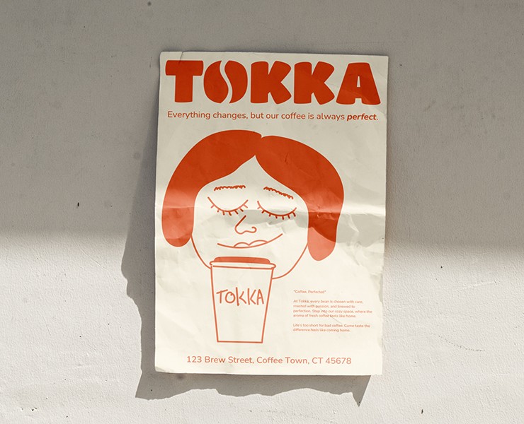 TOKKA coffe - branding на Dprofile