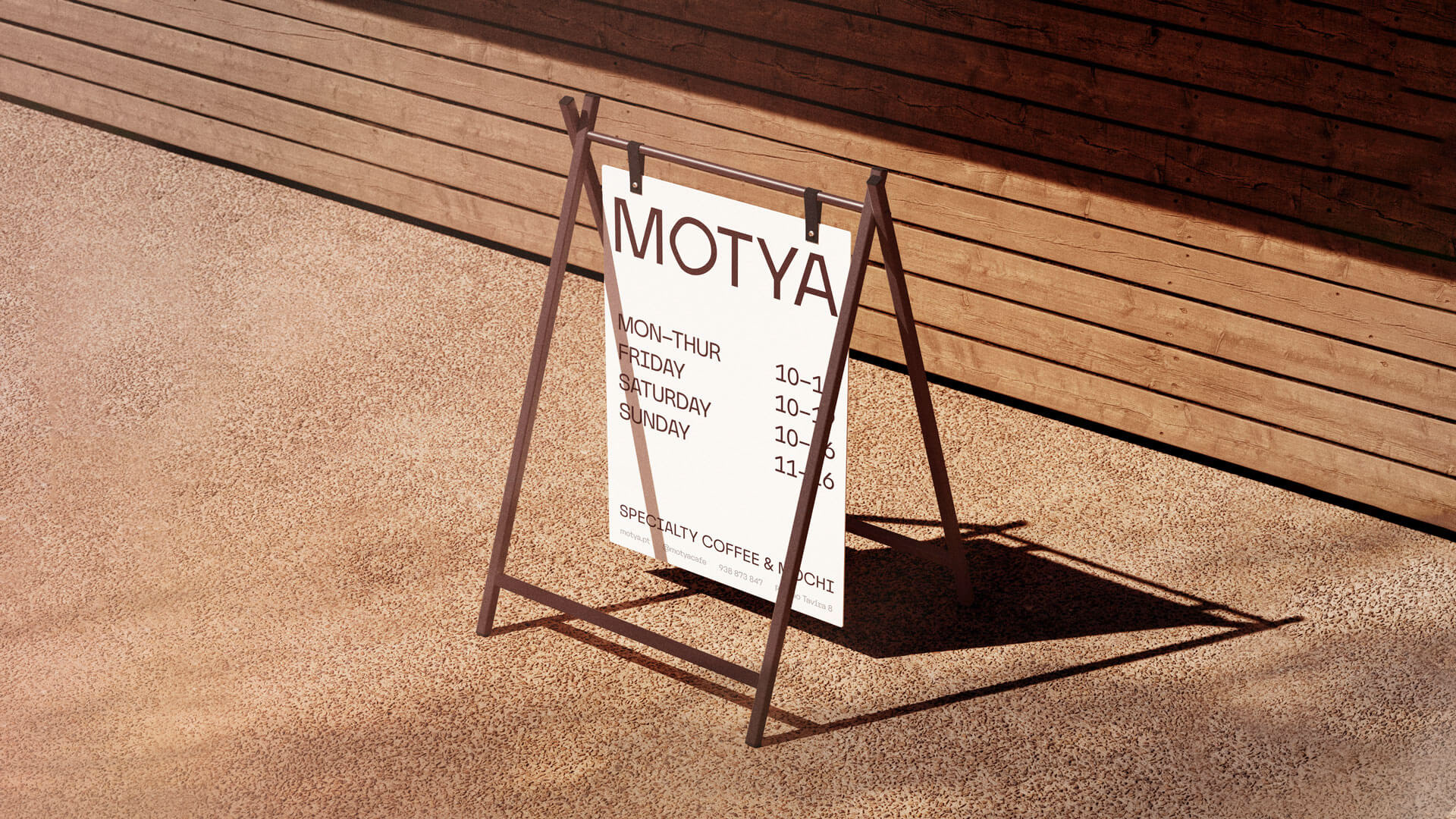 Айдентика для спешелти-кофейни Motya Café на Мадейре — Изображение №8 — Брендинг на Dprofile
