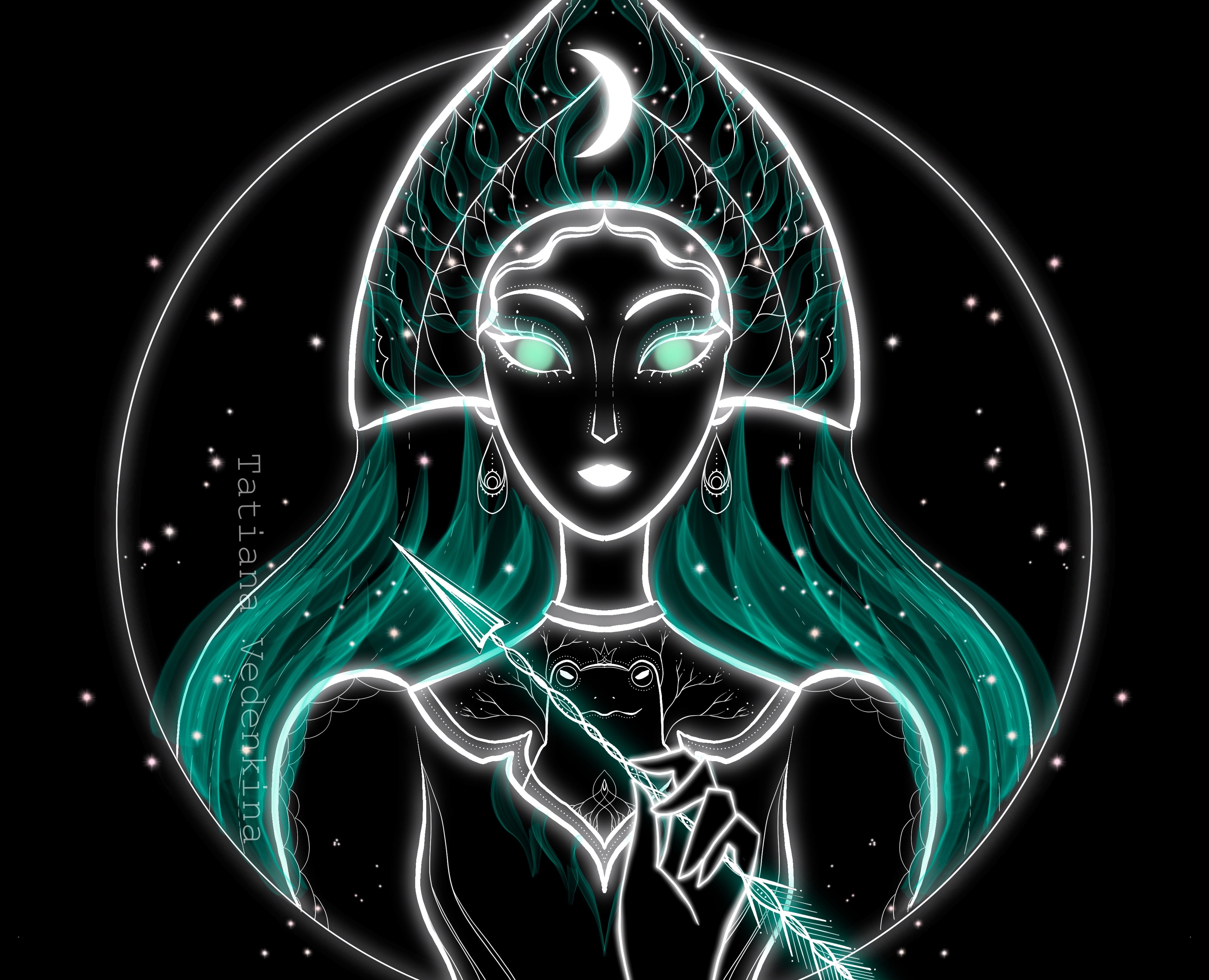 Сказочные девушки — Иллюстрация на Dprofile