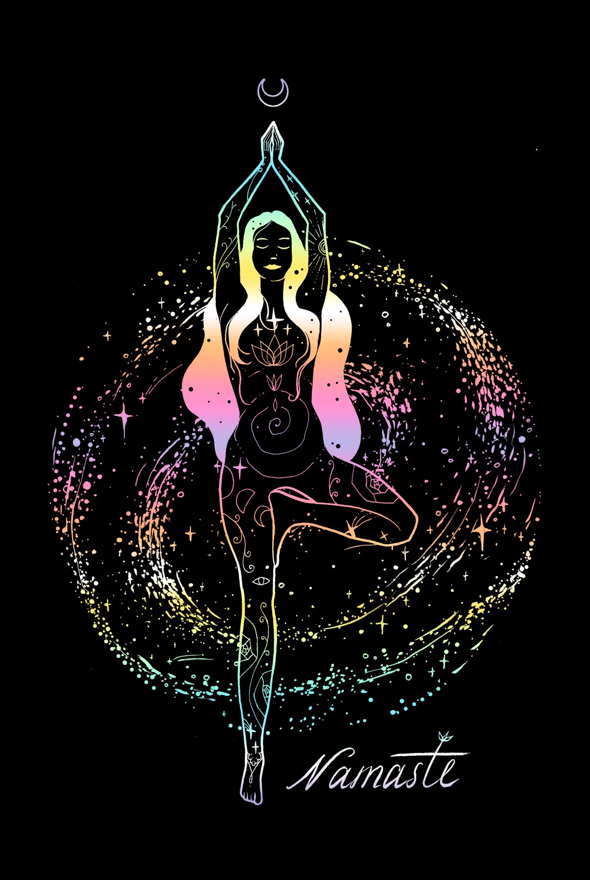 Йога — Изображение №2 — Иллюстрация на Dprofile