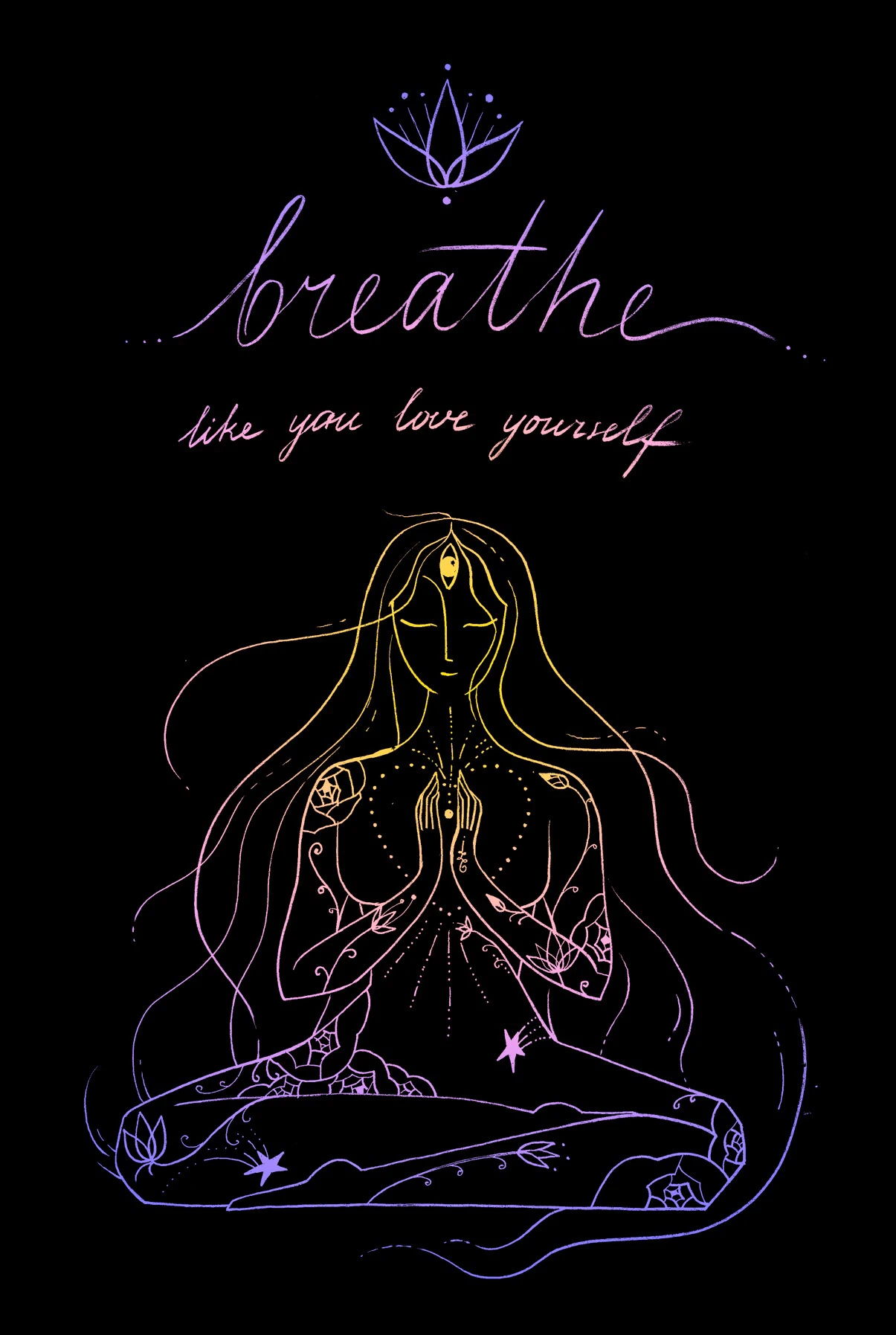 Йога — Изображение №3 — Иллюстрация на Dprofile