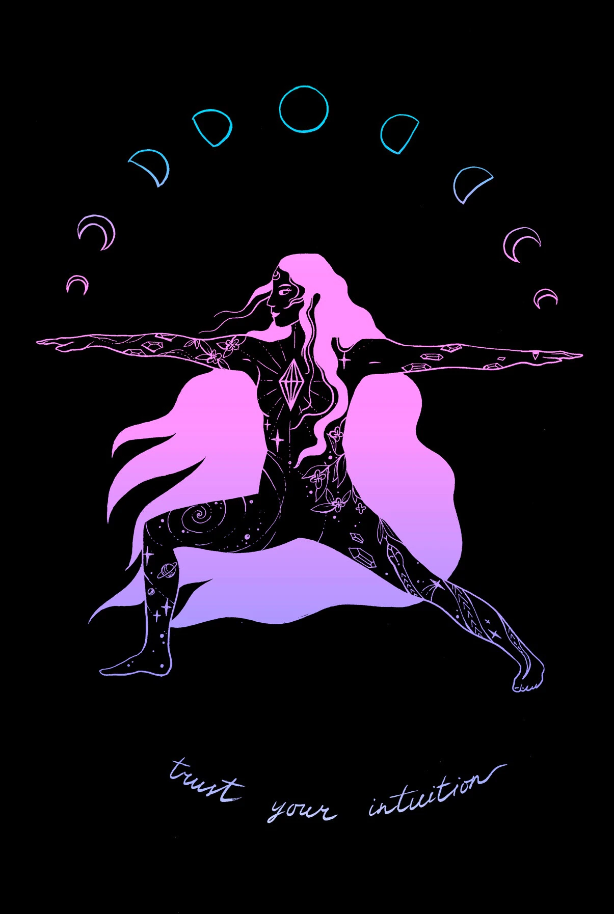 Йога — Изображение №1 — Иллюстрация на Dprofile