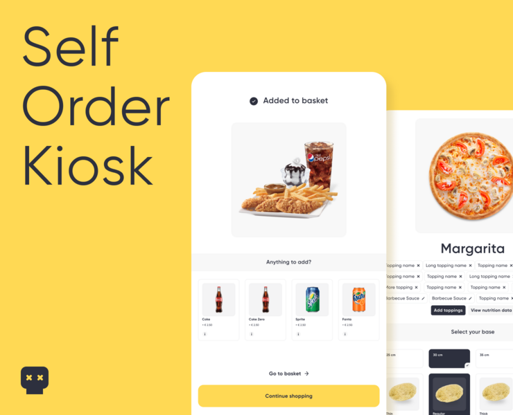 Self Order Kiosk - UI/UX — Интерфейсы, Анимация на Dprofile