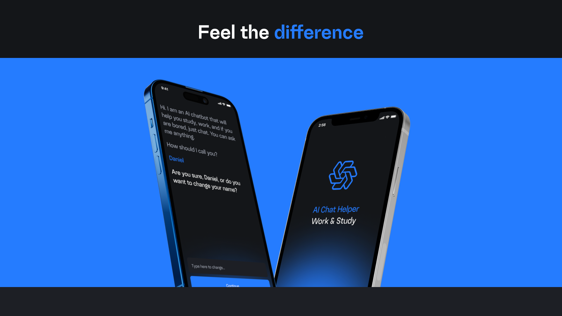App Design — AI Chat Helper: Work & Study — Изображение №4 — Интерфейсы на Dprofile