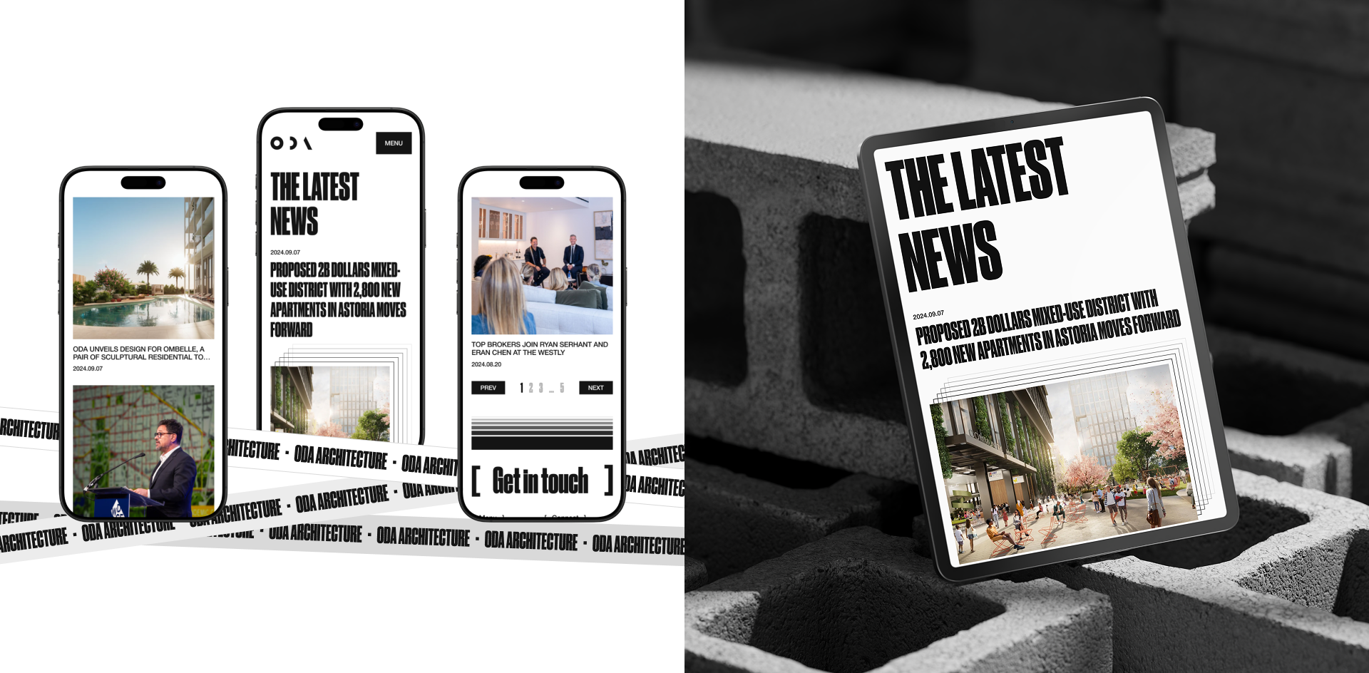 ODA Architecture | Corporate Website — Изображение №15 — Интерфейсы на Dprofile