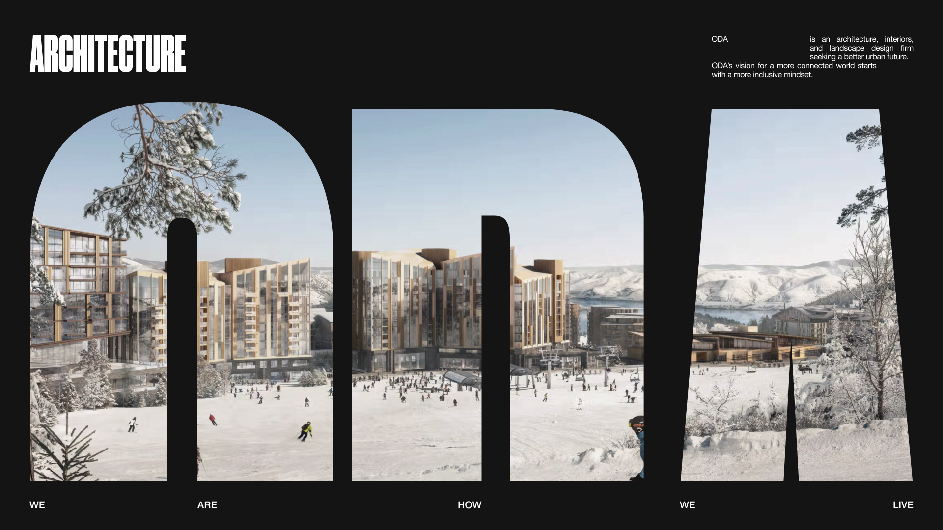 ODA Architecture | Corporate Website — Изображение №1 — Интерфейсы на Dprofile