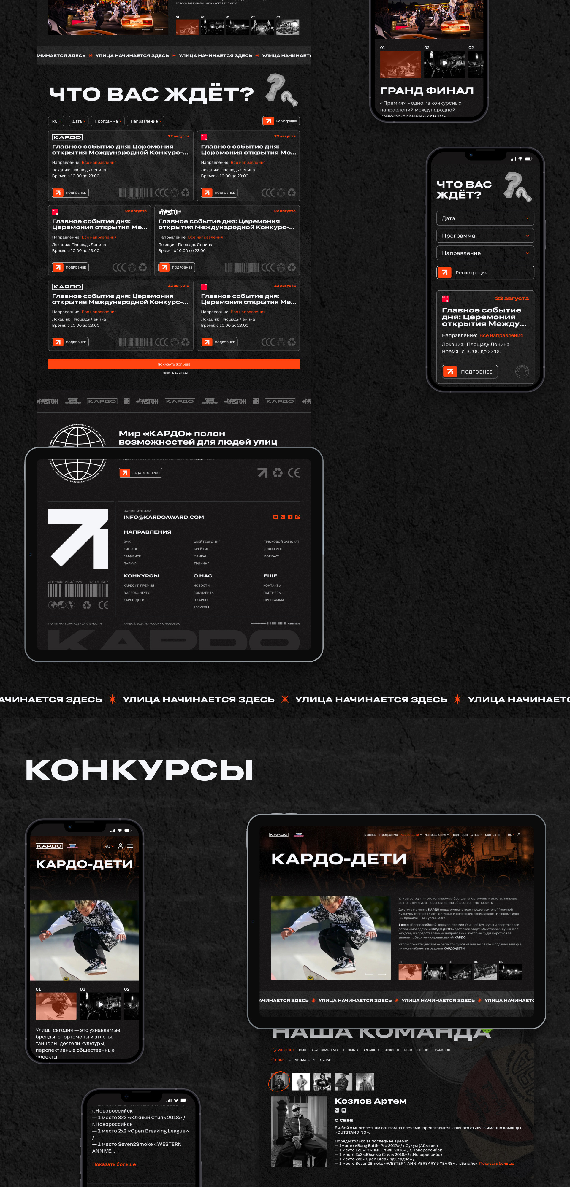 KARDO AWARD | Премия КАРДО — Изображение №5 — Интерфейсы на Dprofile