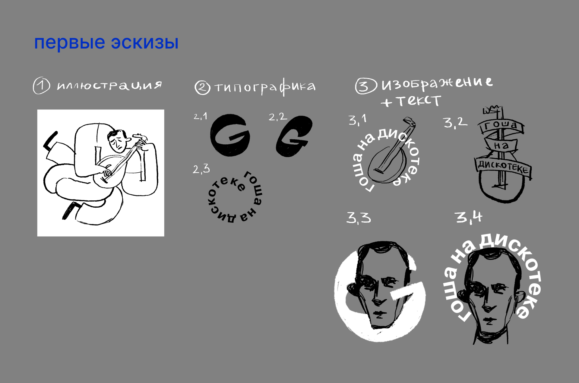 Оформление для музыкального блога — Изображение №2 — Брендинг, Иллюстрация на Dprofile