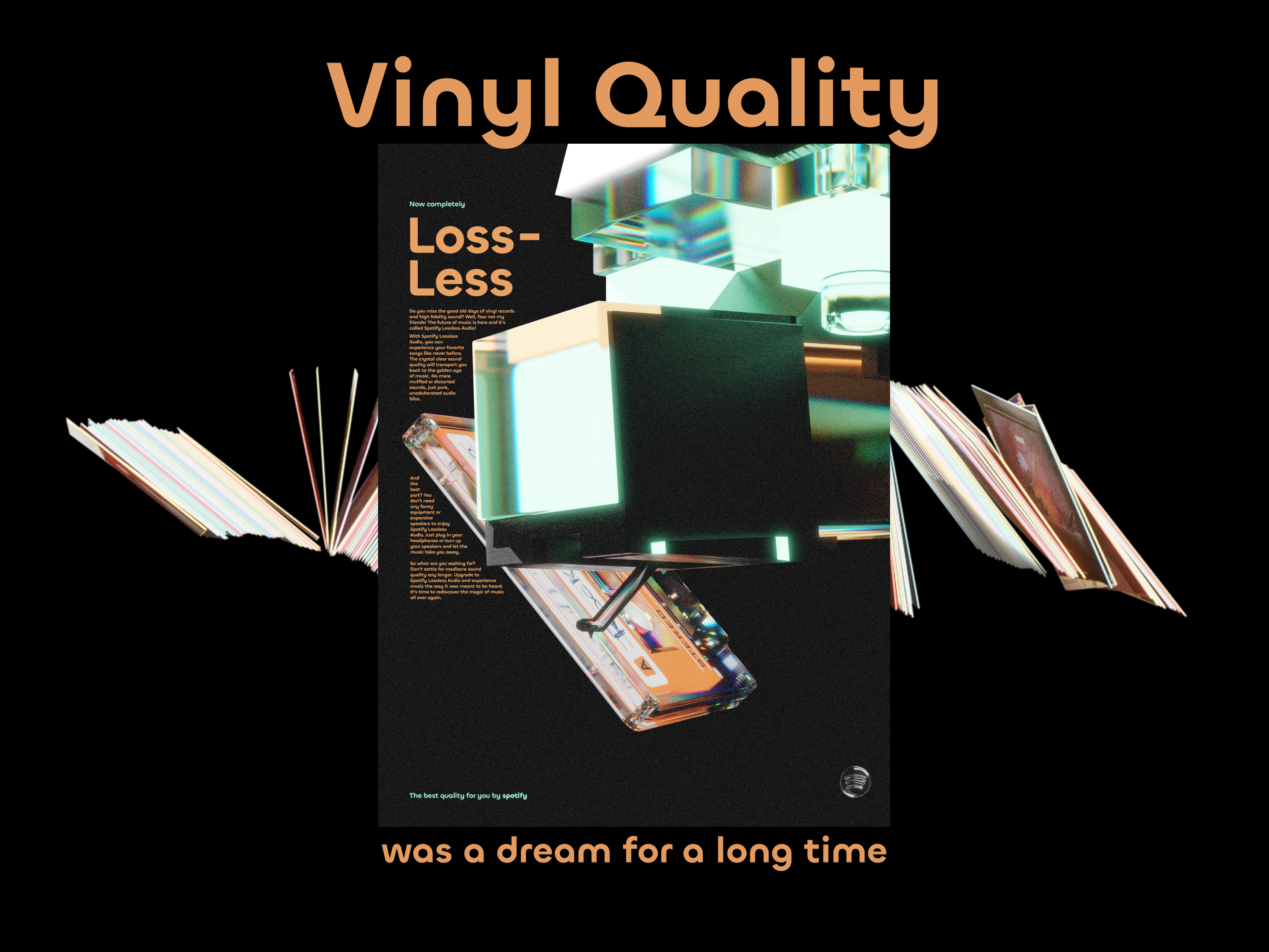 Spotify Refreshed — Изображение №2 — 3D, Анимация на Dprofile