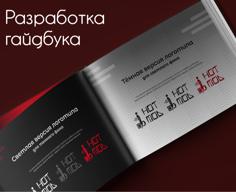 Разработка гайдбука — Брендинг на Dprofile