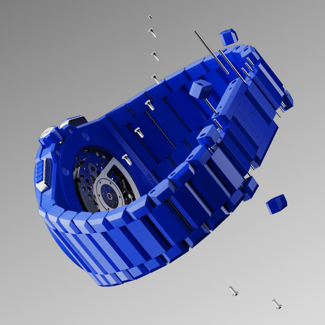 Hublot Big Bang Limited Collection — Изображение №7 — 3D, Анимация на Dprofile