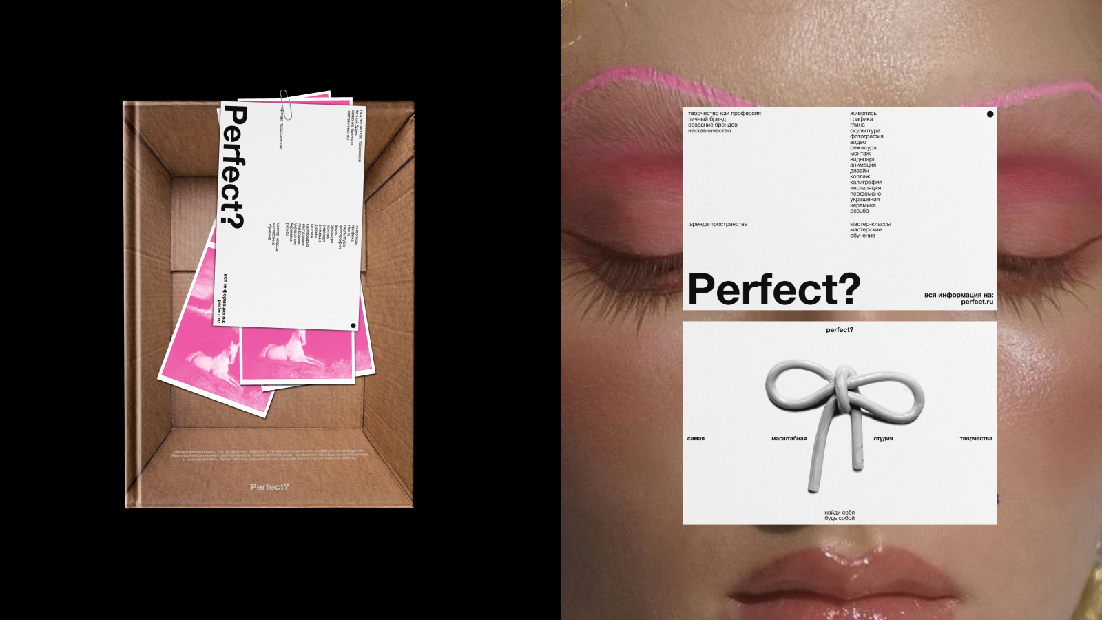 Брендинг Студии творчества "Perfect?" — Изображение №1 — Брендинг на Dprofile