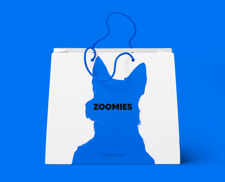 Брендинг Zoomies: зоотовары — Брендинг на Dprofile