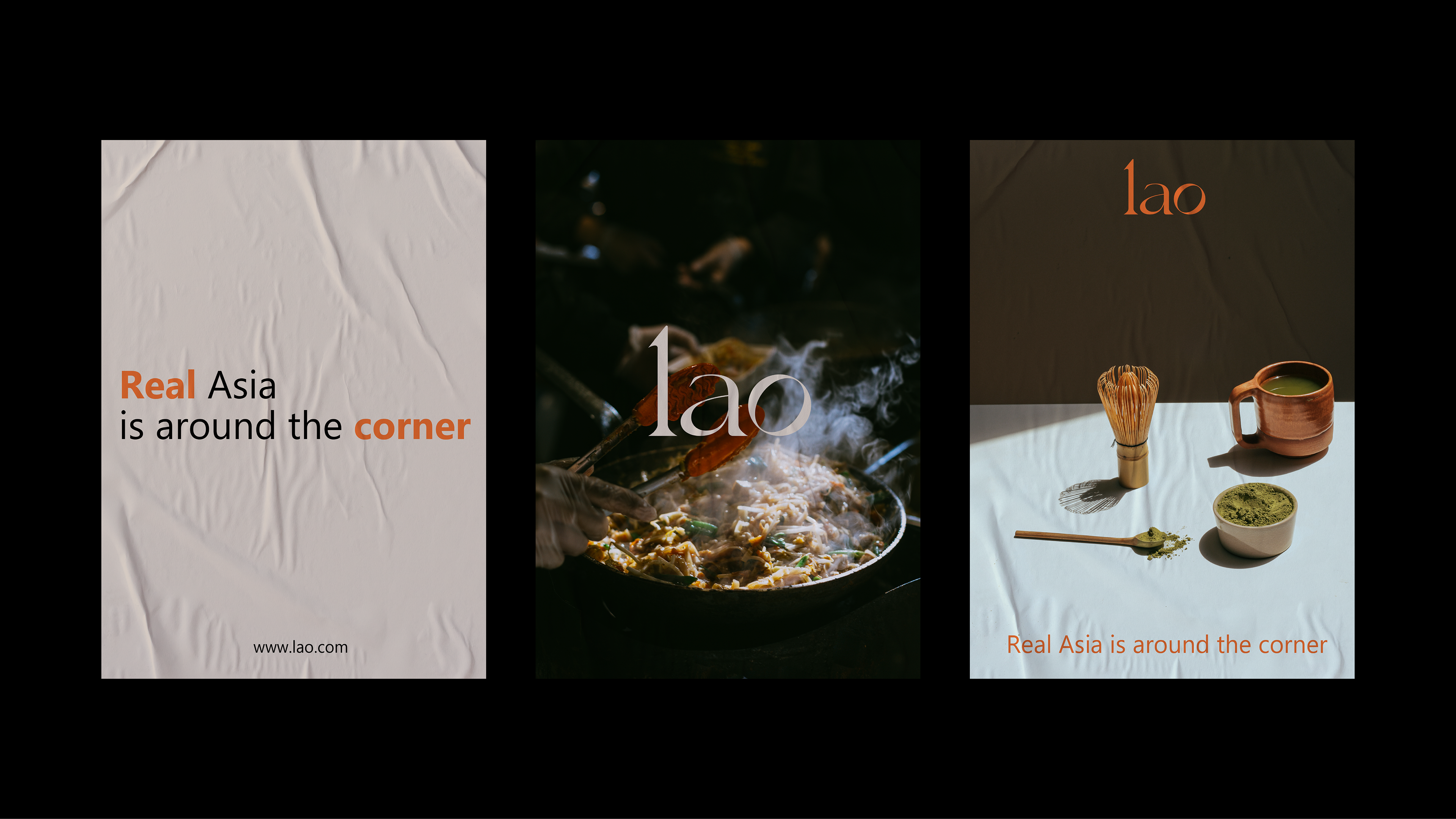 Identity for asian restaurant "Lao" — Изображение №4 — Брендинг на Dprofile