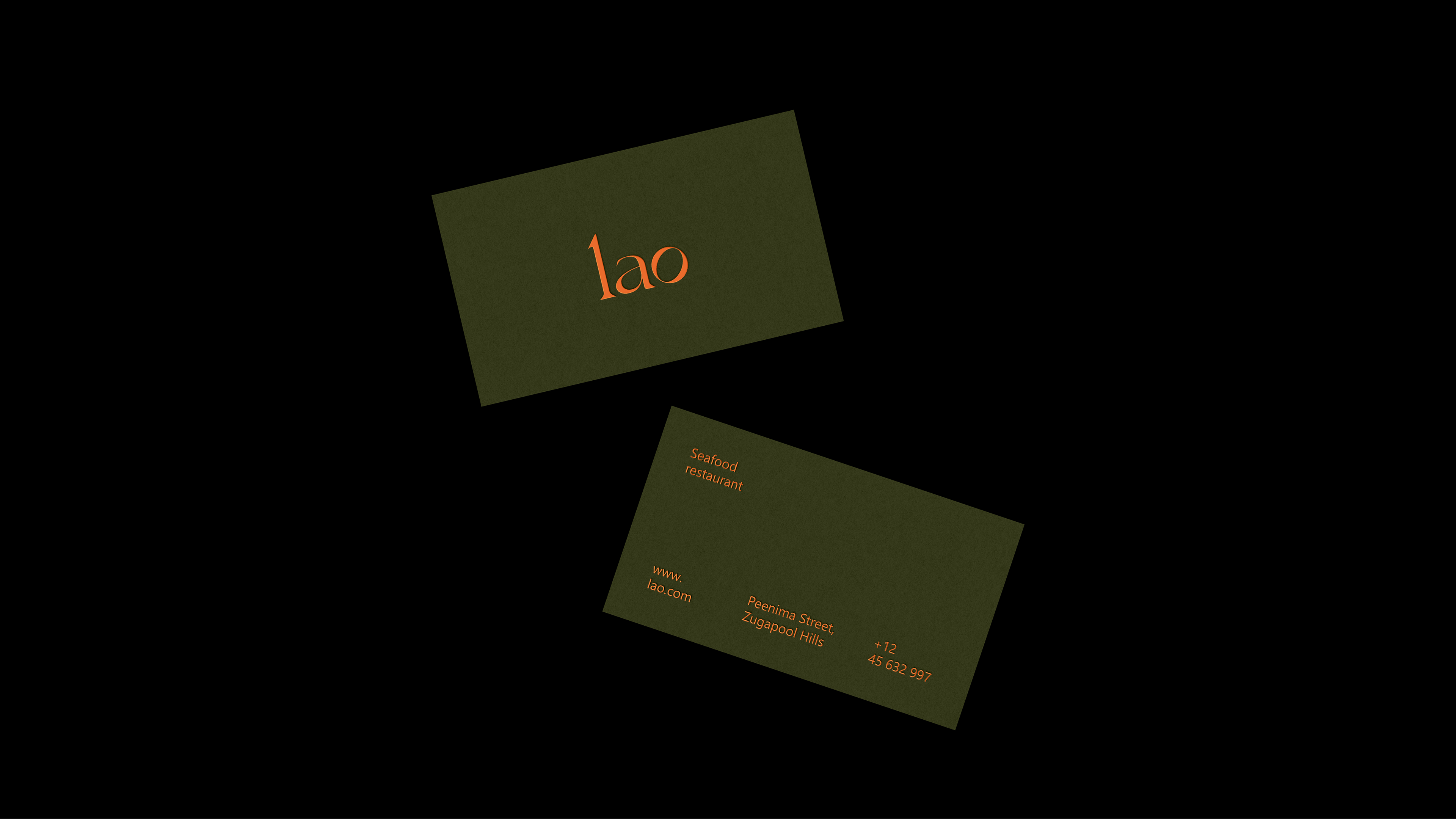 Identity for asian restaurant "Lao" — Изображение №6 — Брендинг на Dprofile