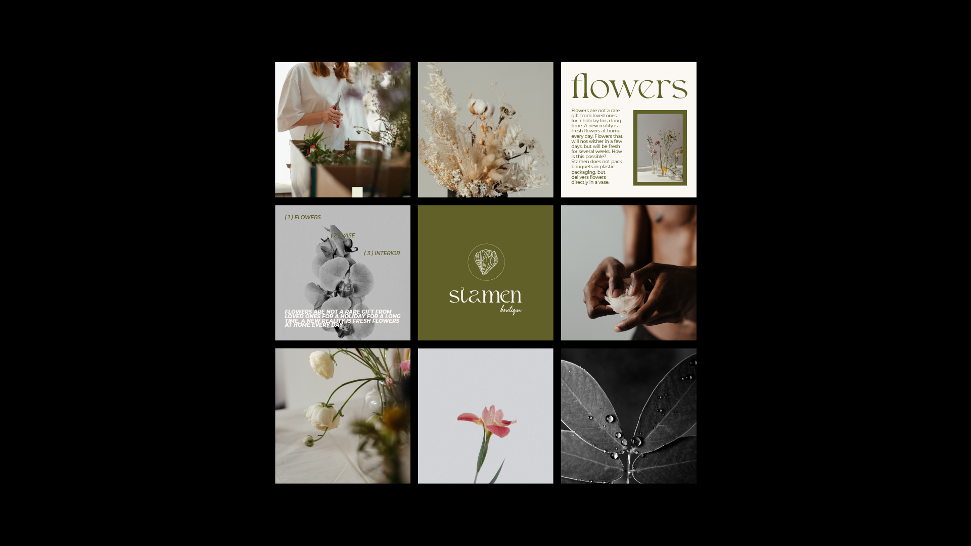 Logotype / Flower boutique / Stamen — Изображение №8 — Брендинг на Dprofile