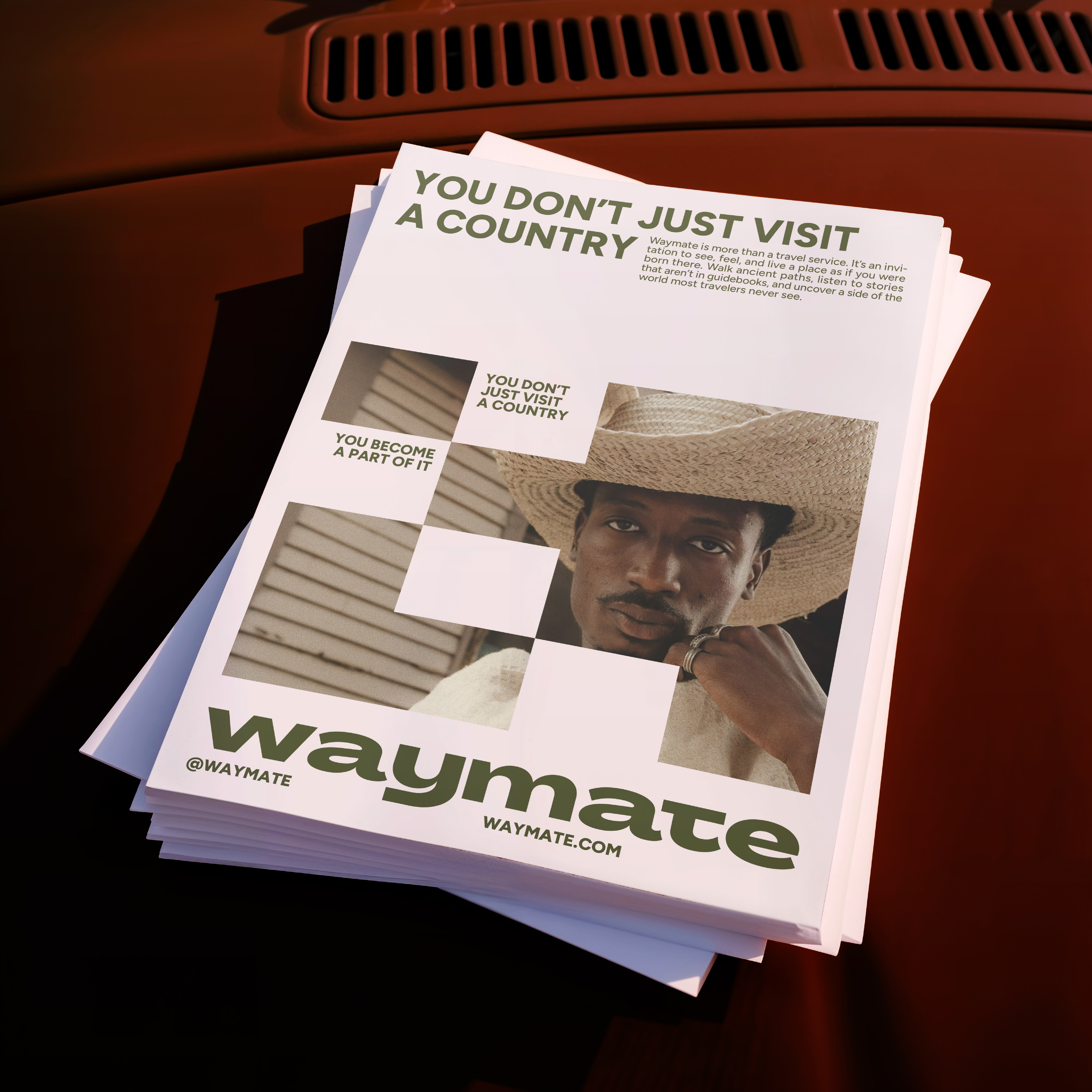WAYMATE / Travel agency — Изображение №4 — Брендинг, Графика на Dprofile