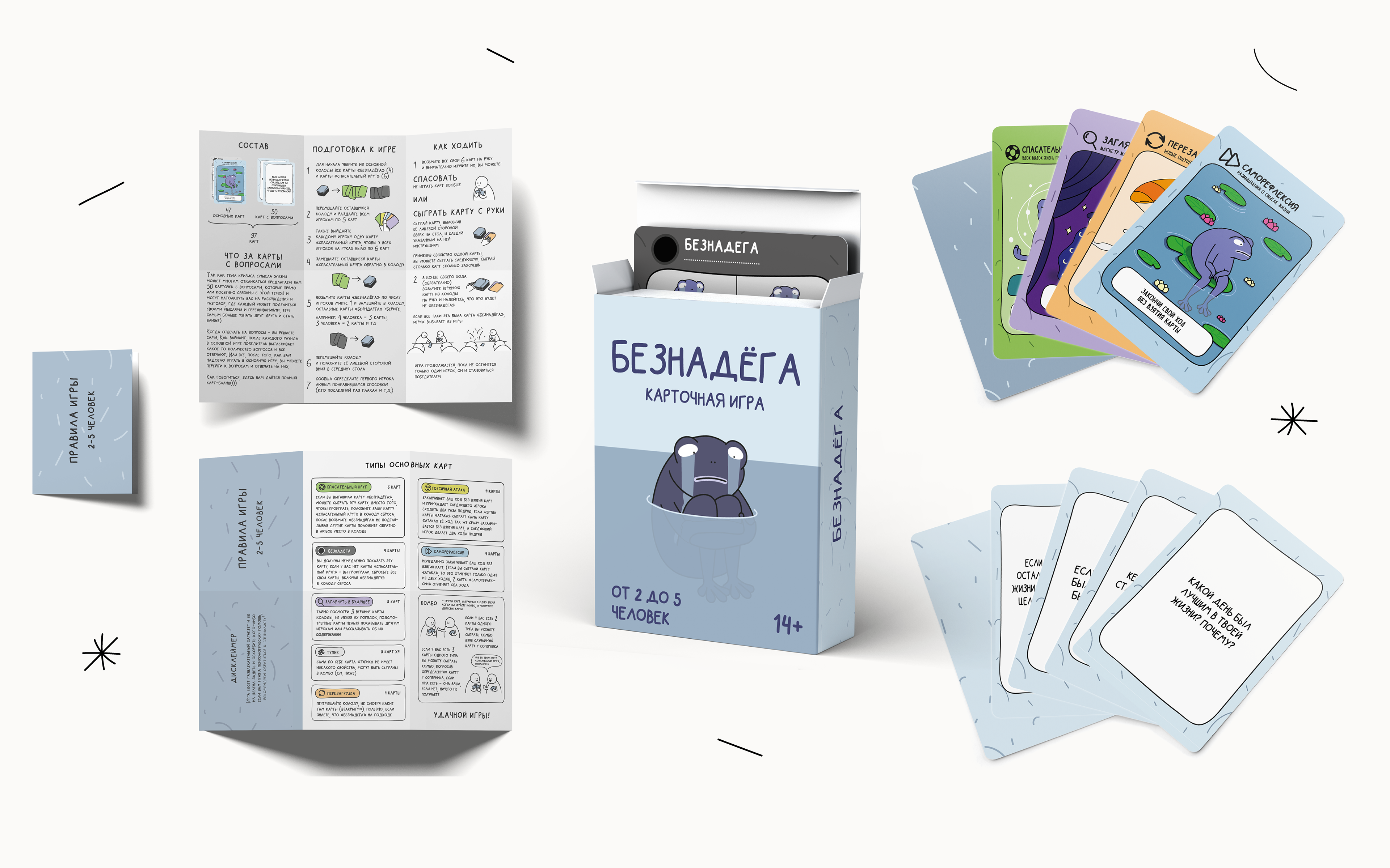 Настольная игра «Безнадёга» | Board game — Изображение №9 — Иллюстрация, Графика на Dprofile