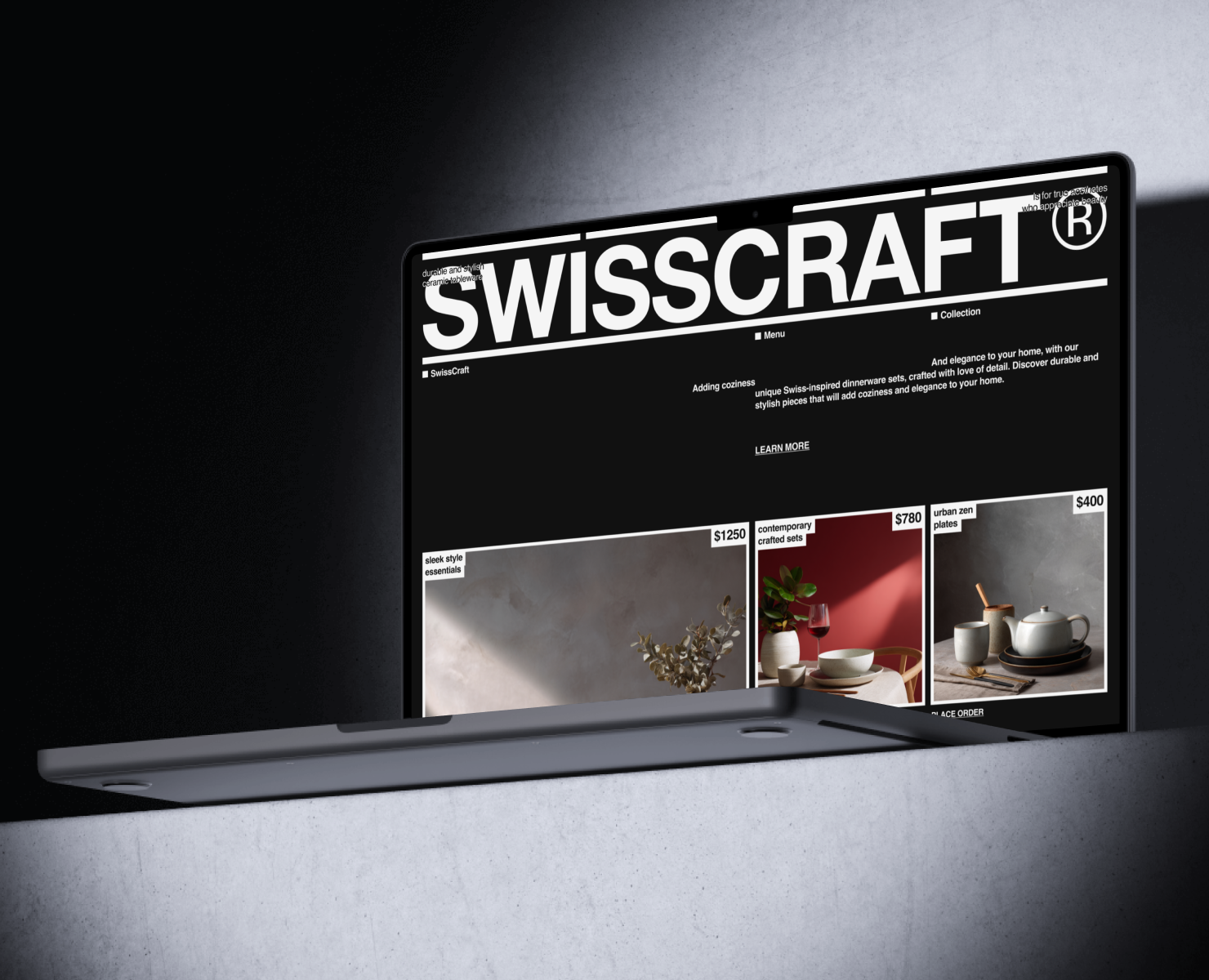 SwissCraft | Website design на Dprofile