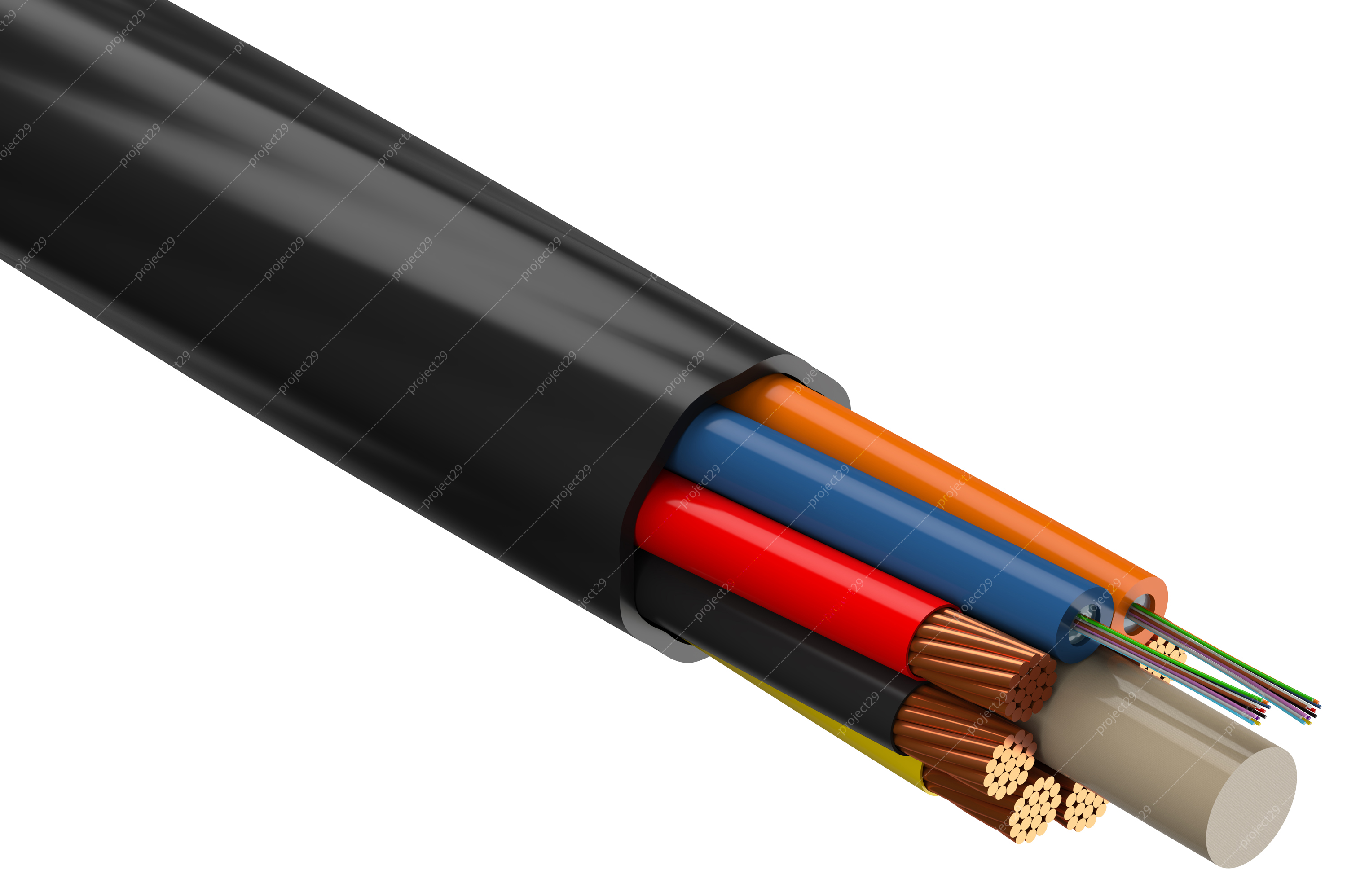 Оптические самонесущие кабели — Изображение №3 — 3D на Dprofile