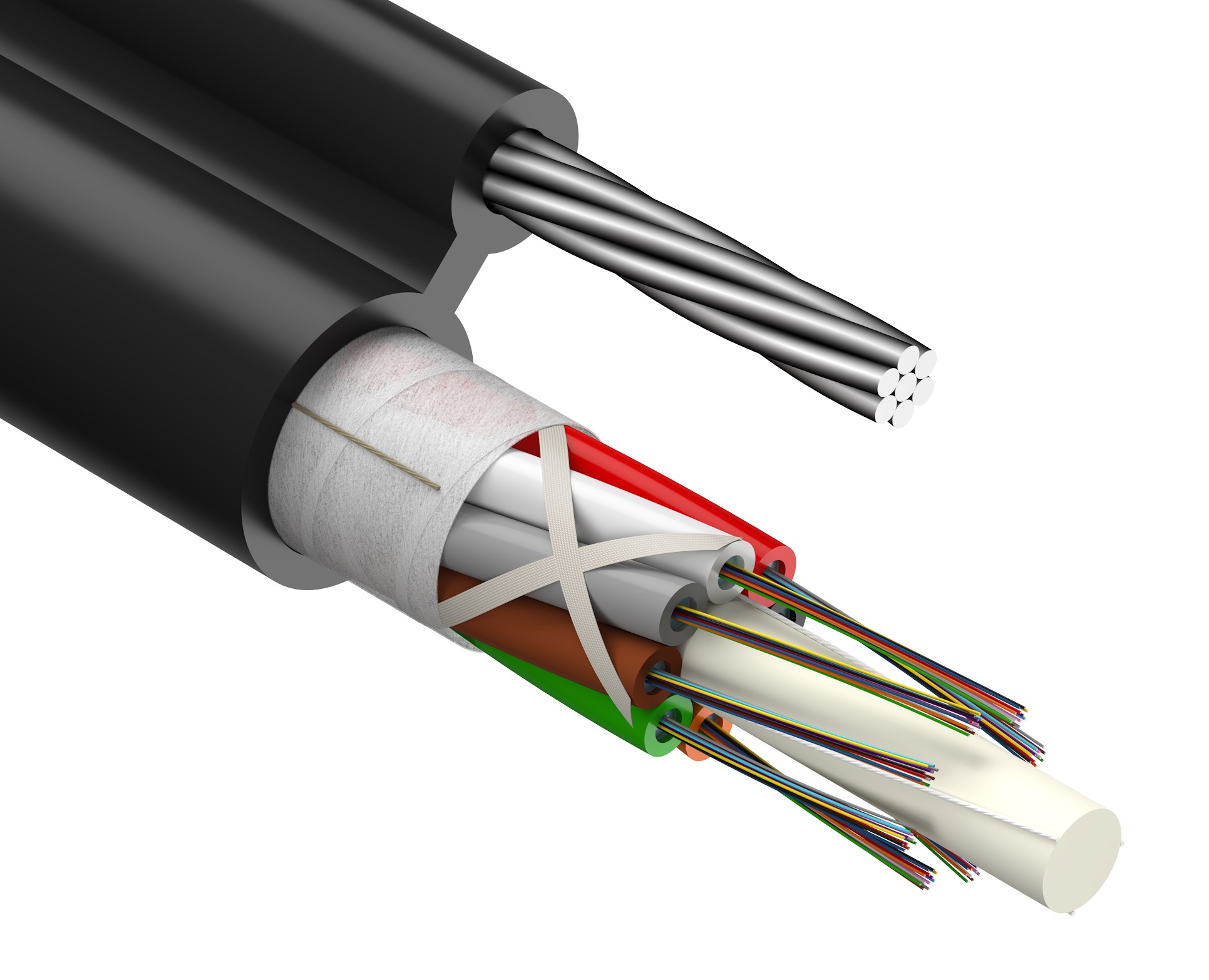 Оптические самонесущие кабели на Dprofile