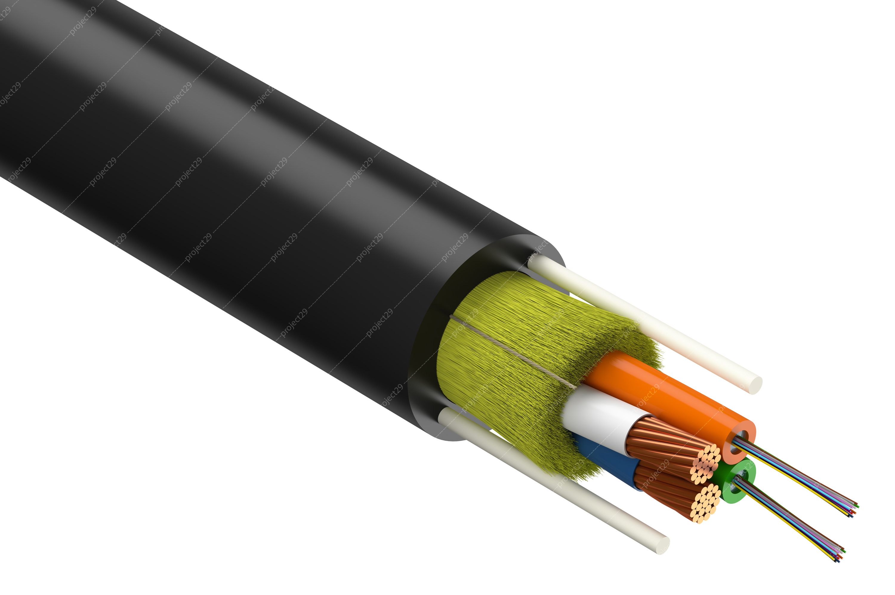 Оптические самонесущие кабели — Изображение №2 — 3D на Dprofile