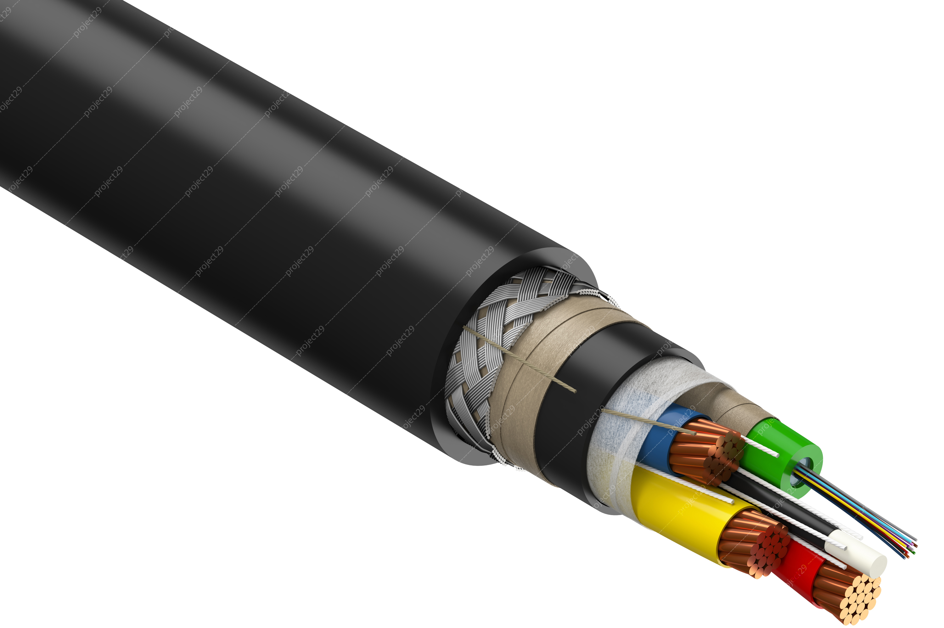 Оптические самонесущие кабели — Изображение №4 — 3D на Dprofile