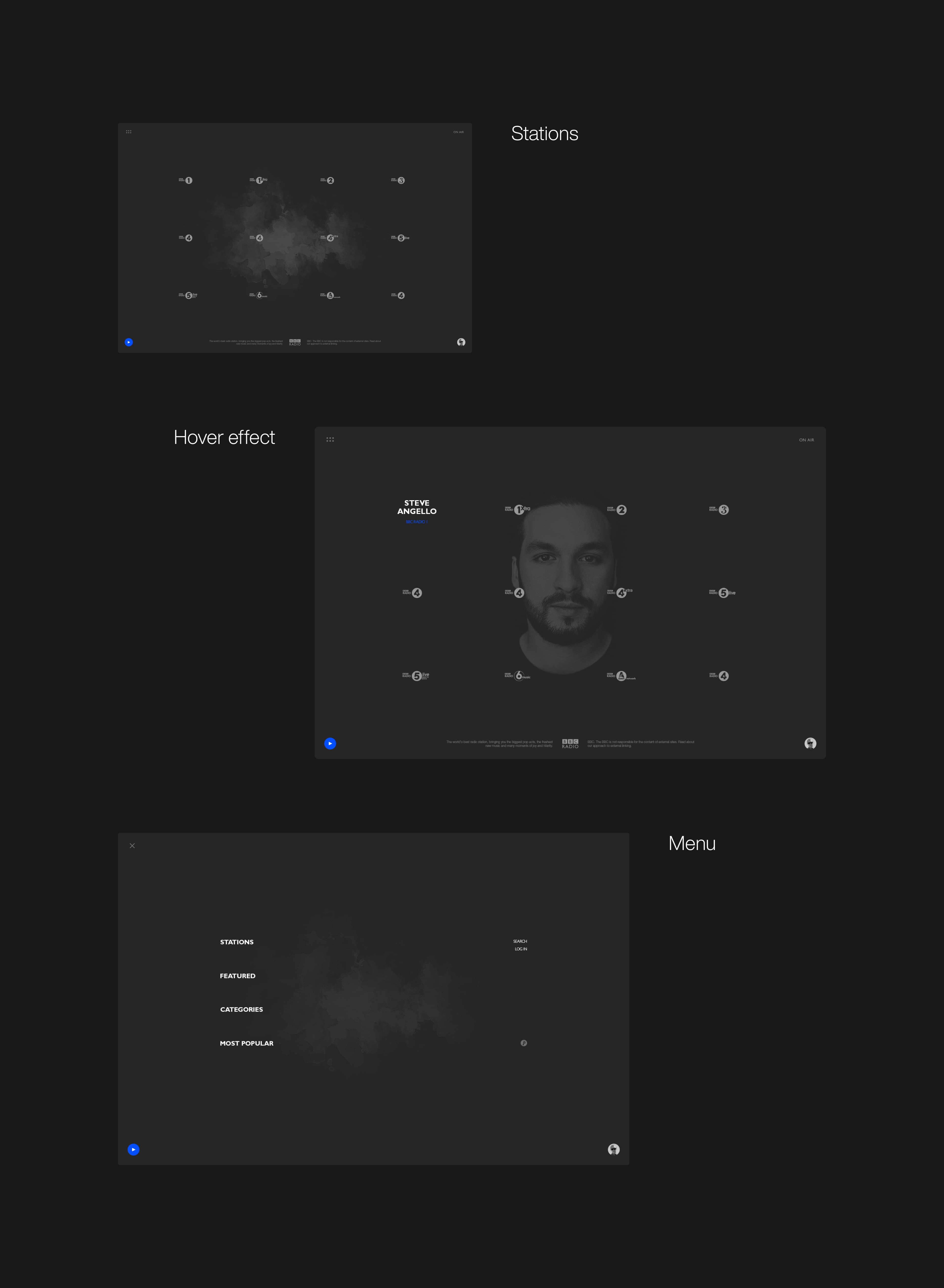 BBC Radio — Изображение №2 — Интерфейсы на Dprofile