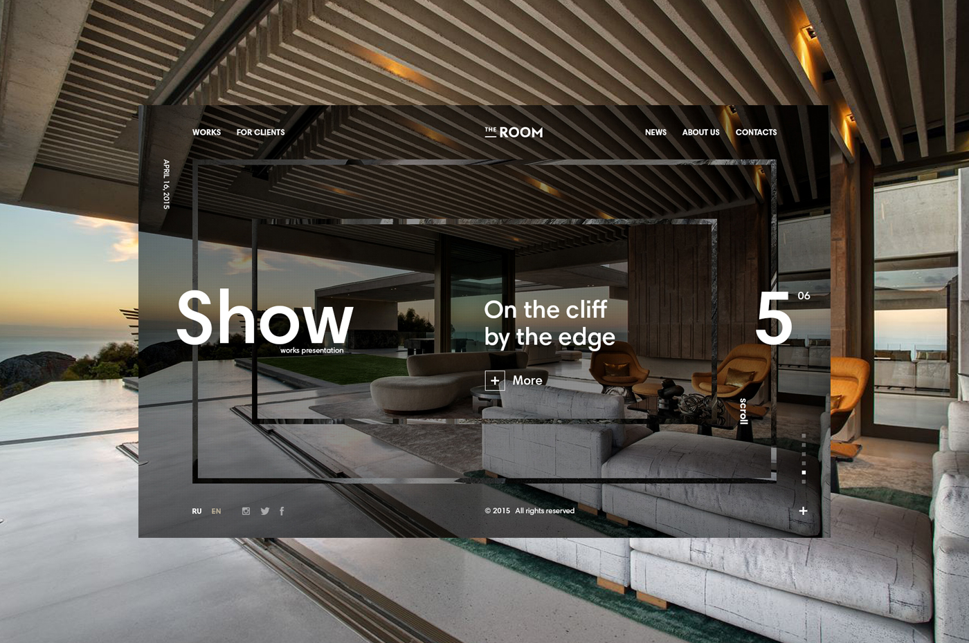 The Room — Изображение №1 — Интерфейсы, Анимация на Dprofile