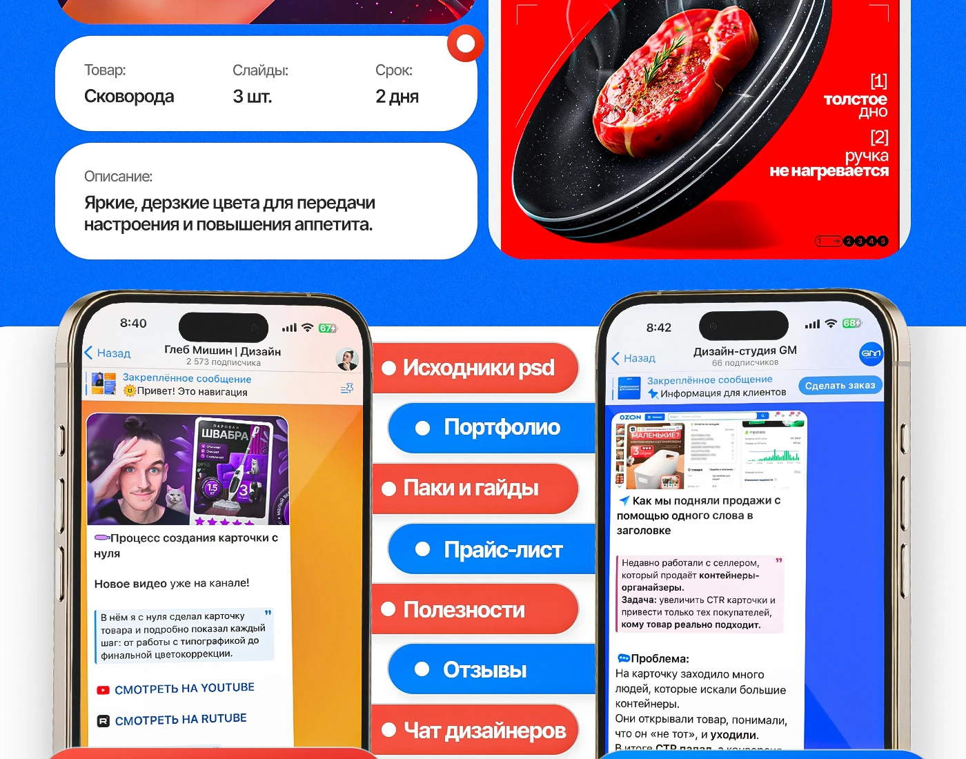 Дизайн карточек для Wildberries, Ozon | Инфографика — Изображение №8 — Графика, Маркетинг на Dprofile