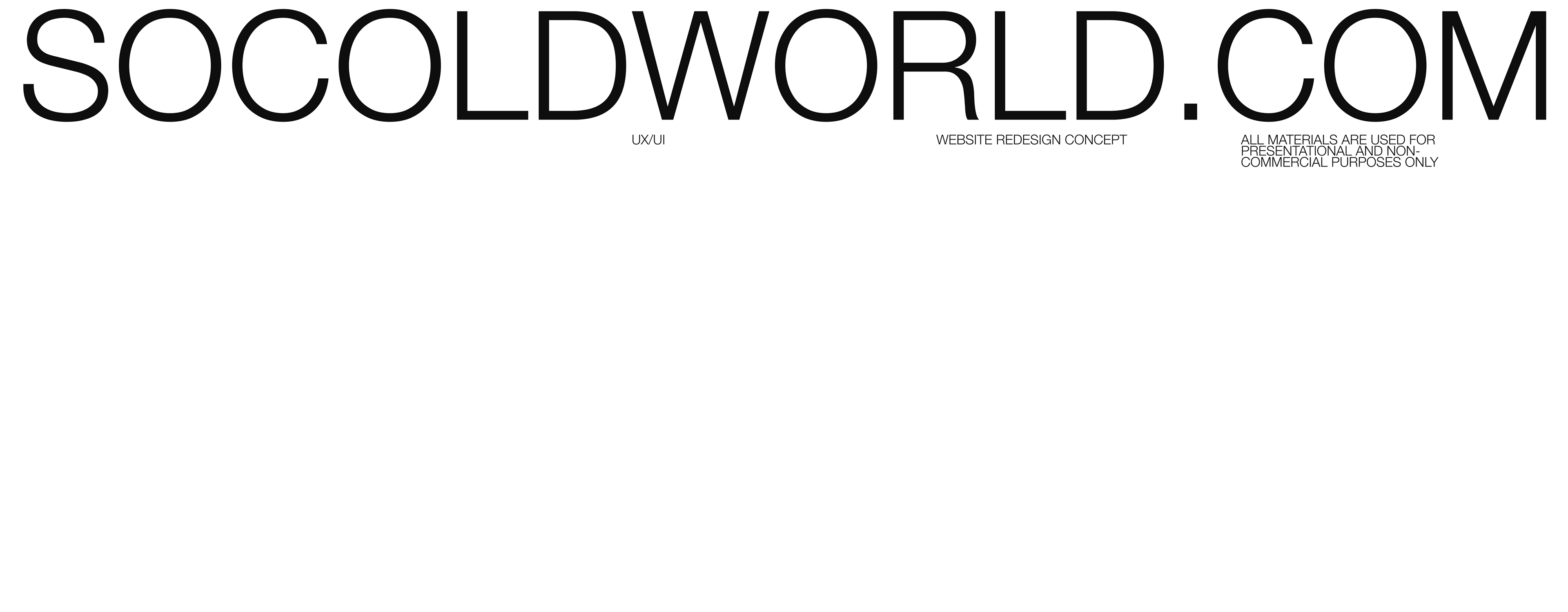 SOCOLDWORLD, Редизайн ювелирного онлайн-магазина — Изображение №1 — Интерфейсы на Dprofile
