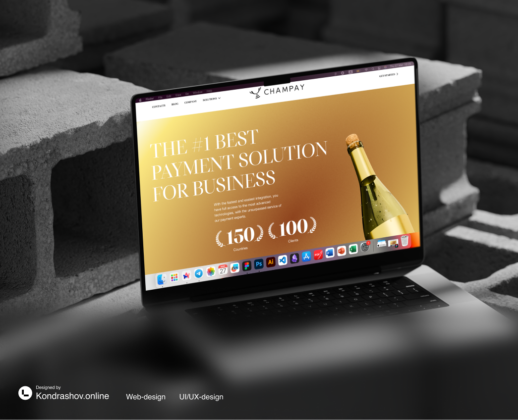 Web-site for champay — Интерфейсы на Dprofile