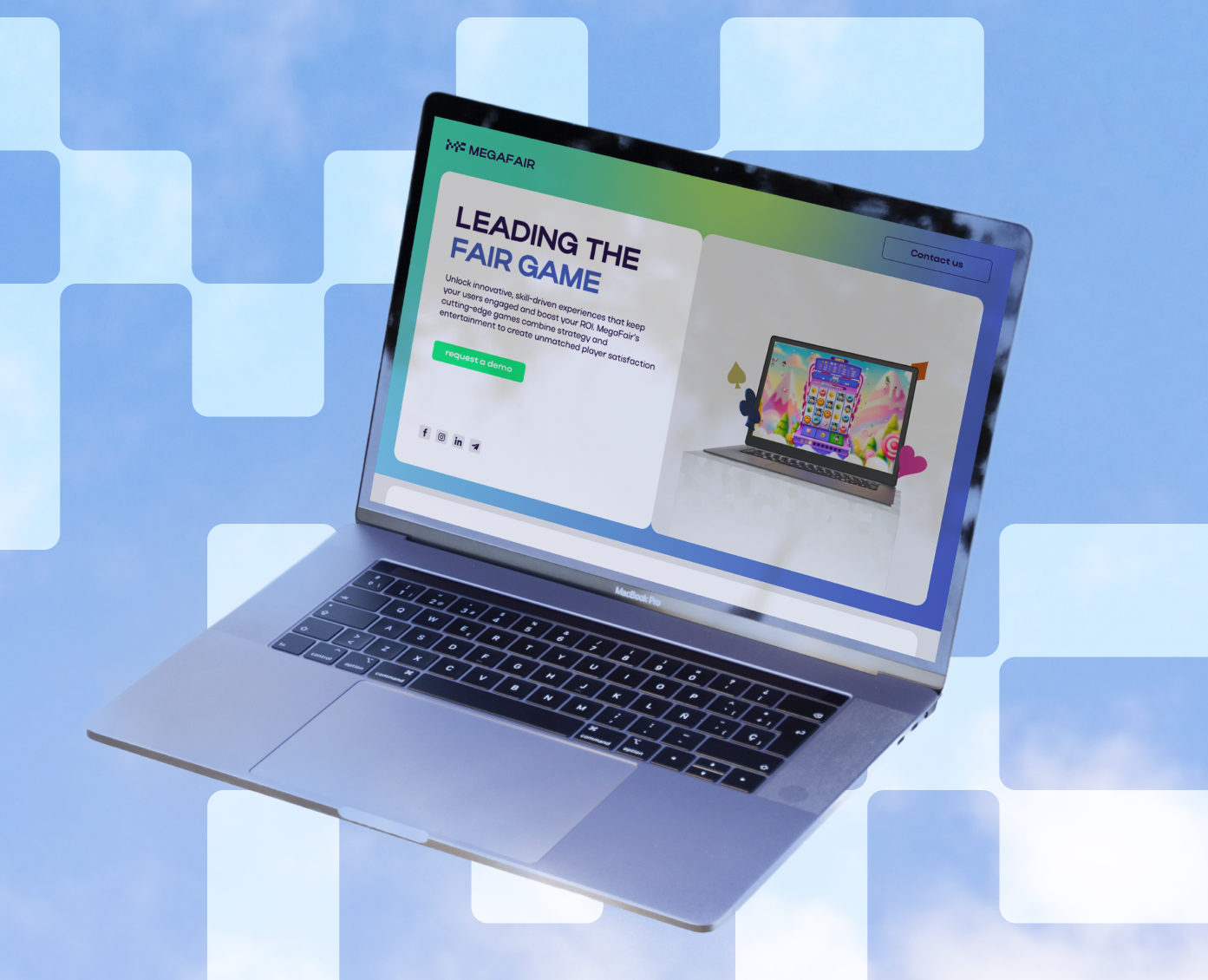 Многостраничный сайт для megafair — Интерфейсы, Анимация на Dprofile