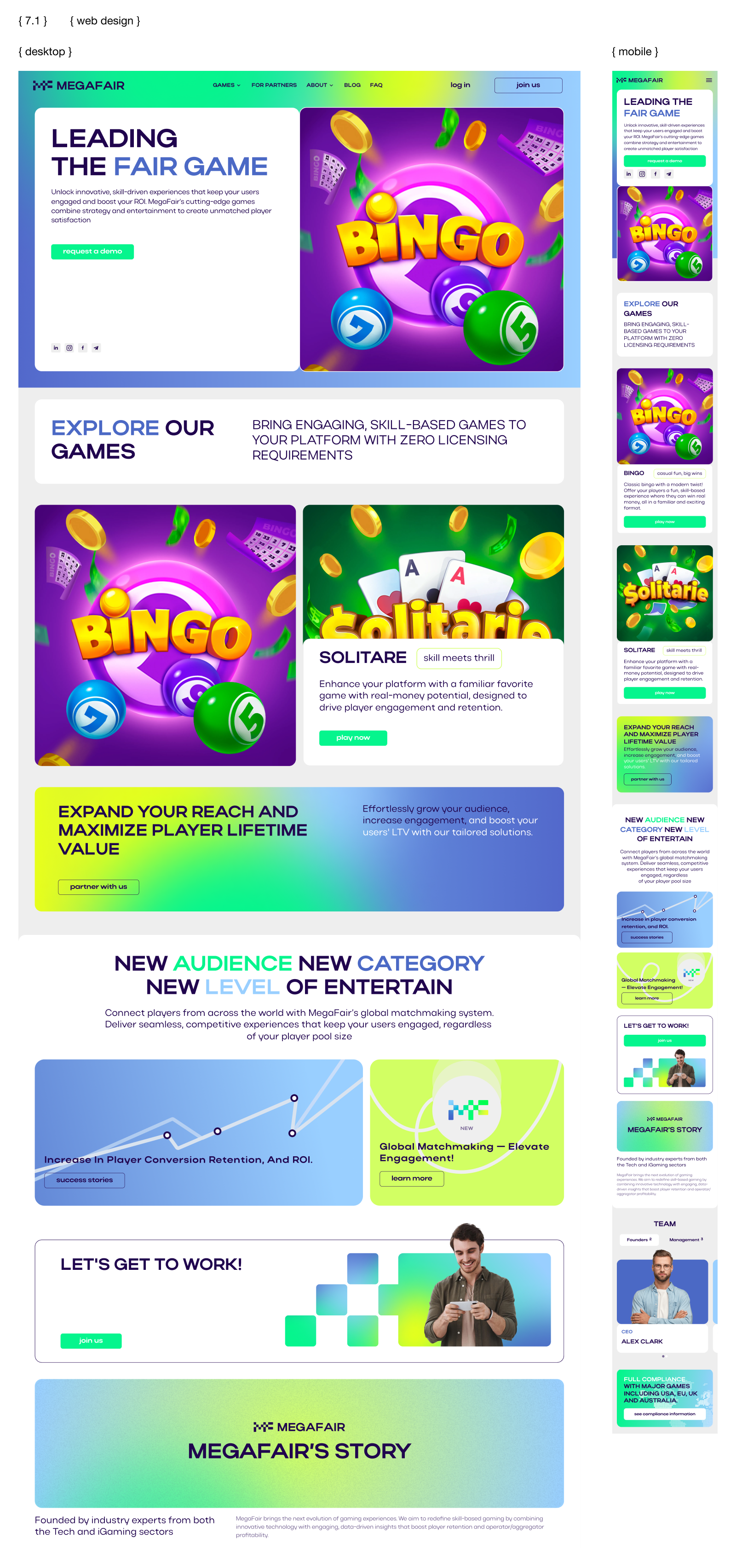 Многостраничный сайт для megafair — Изображение №11 — Интерфейсы, Анимация на Dprofile