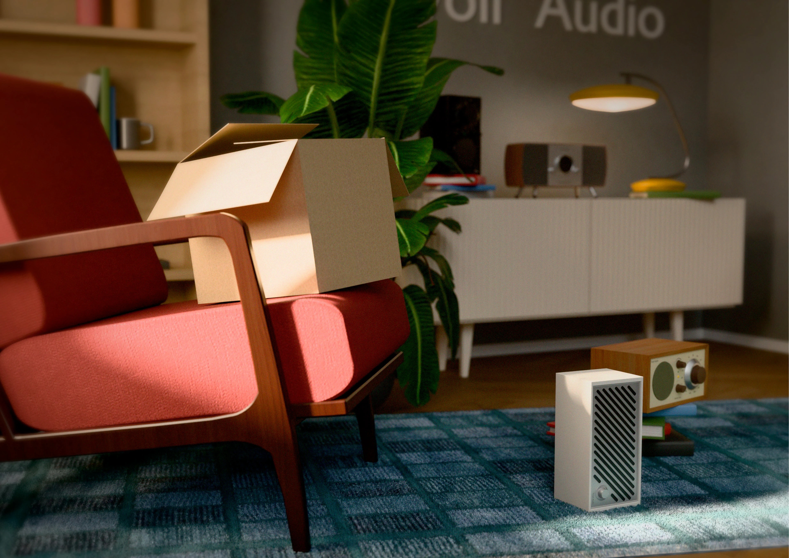 витрина для Tivoli Audio — Изображение №2 — Иллюстрация, 3D на Dprofile