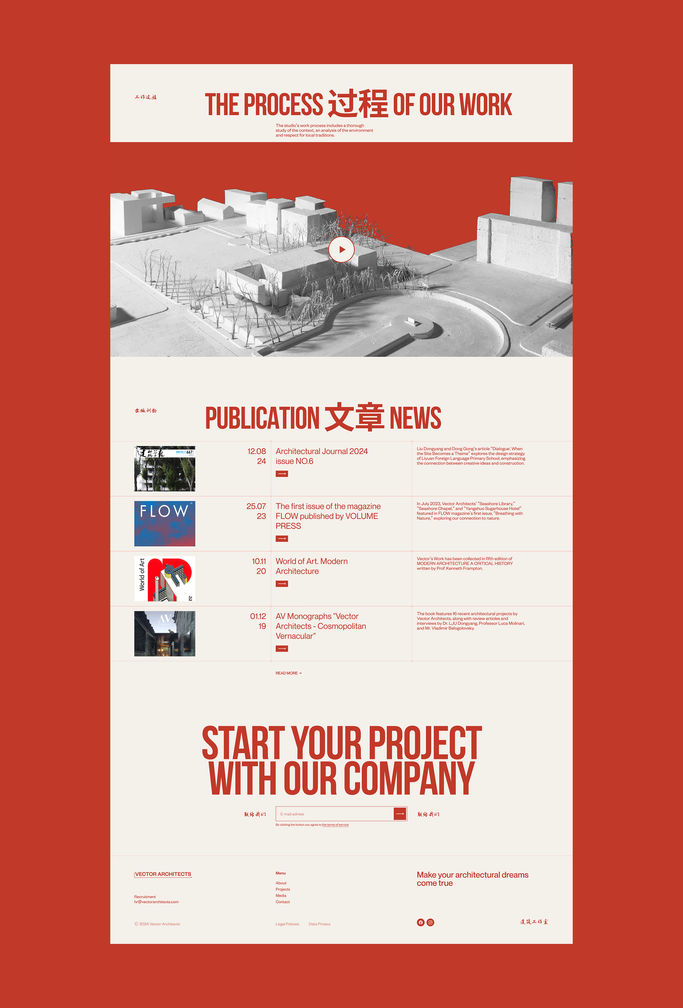 Vector Architects | Corporate website — Изображение №6 — Интерфейсы на Dprofile